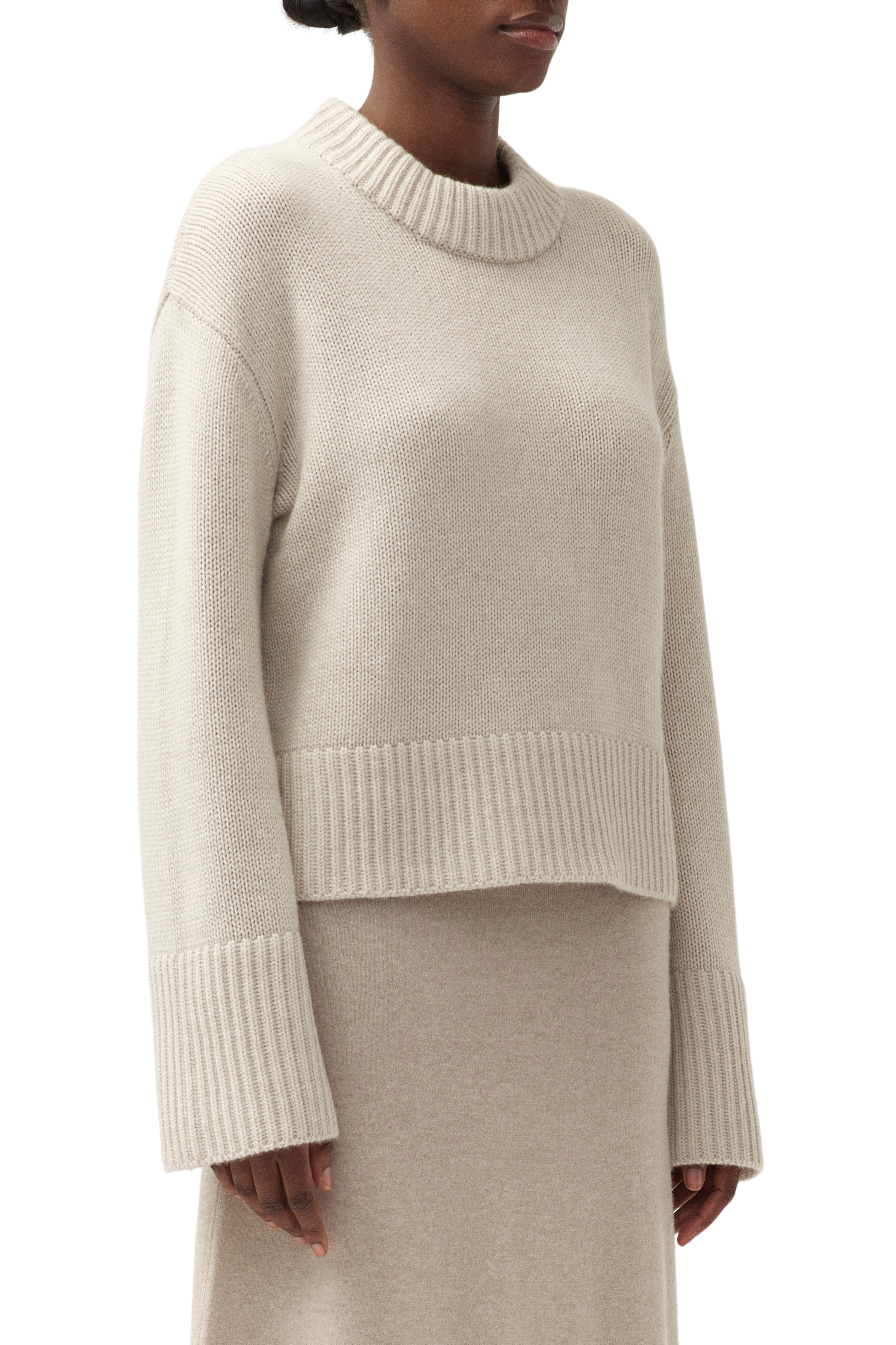 LISA YANG Sony Beige Sweater