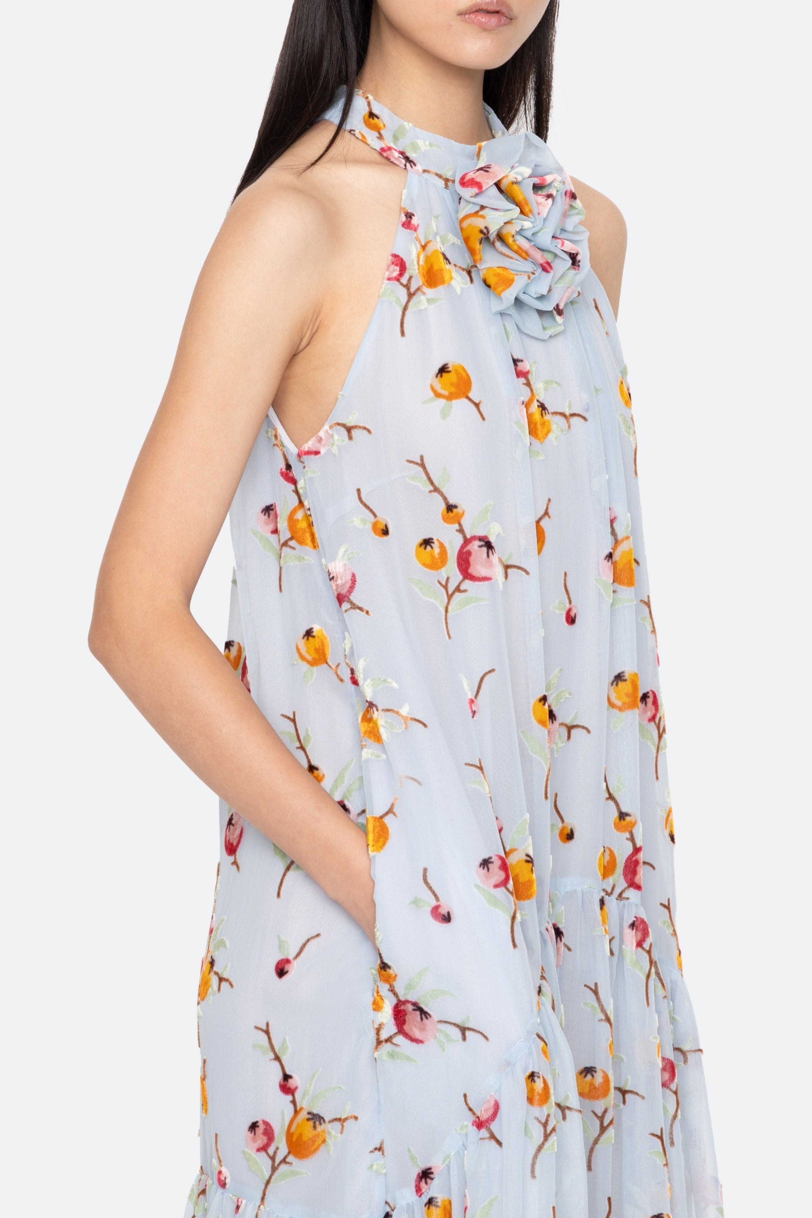 FREYA PRINT TANK DRESS (D2)