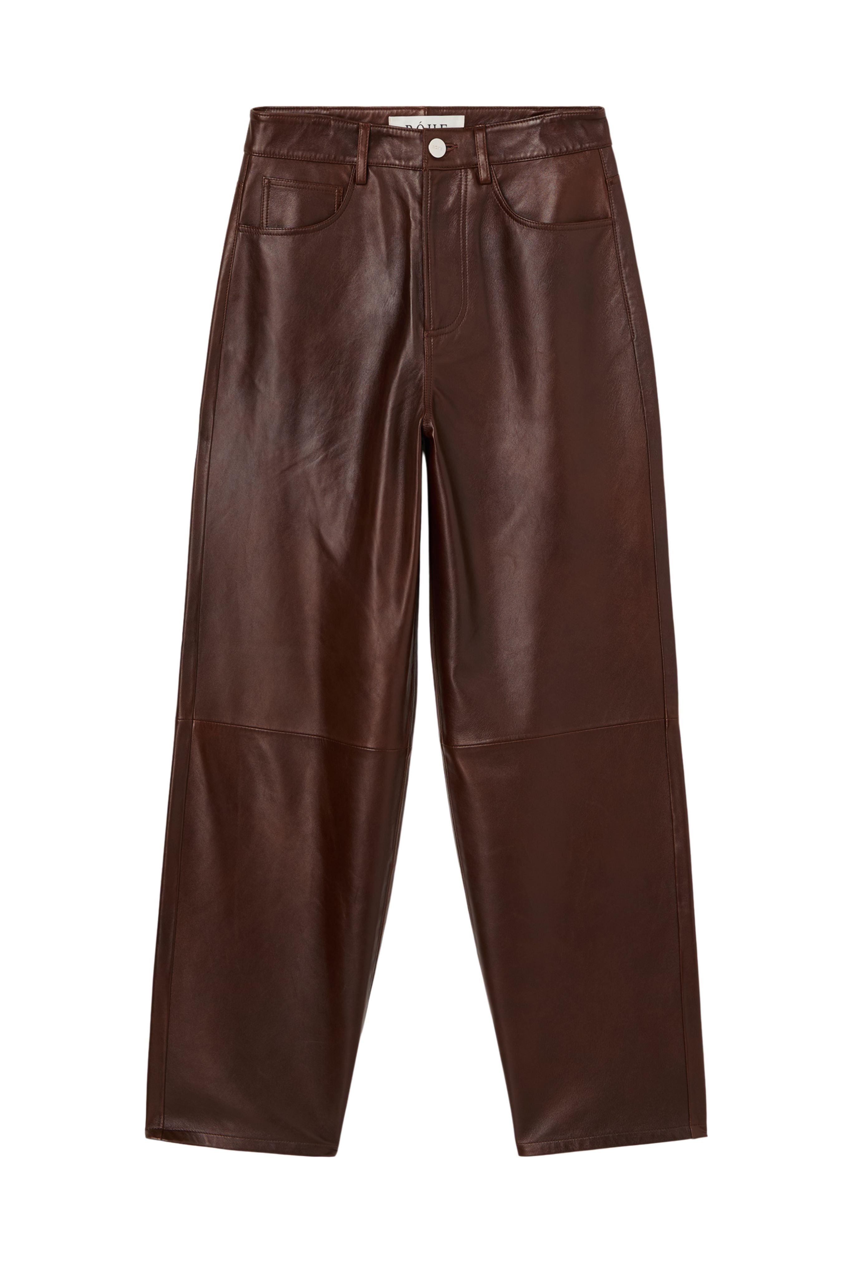 Bruun - Signature baggy leather trousers