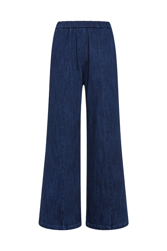 Denim Palazzo Pants