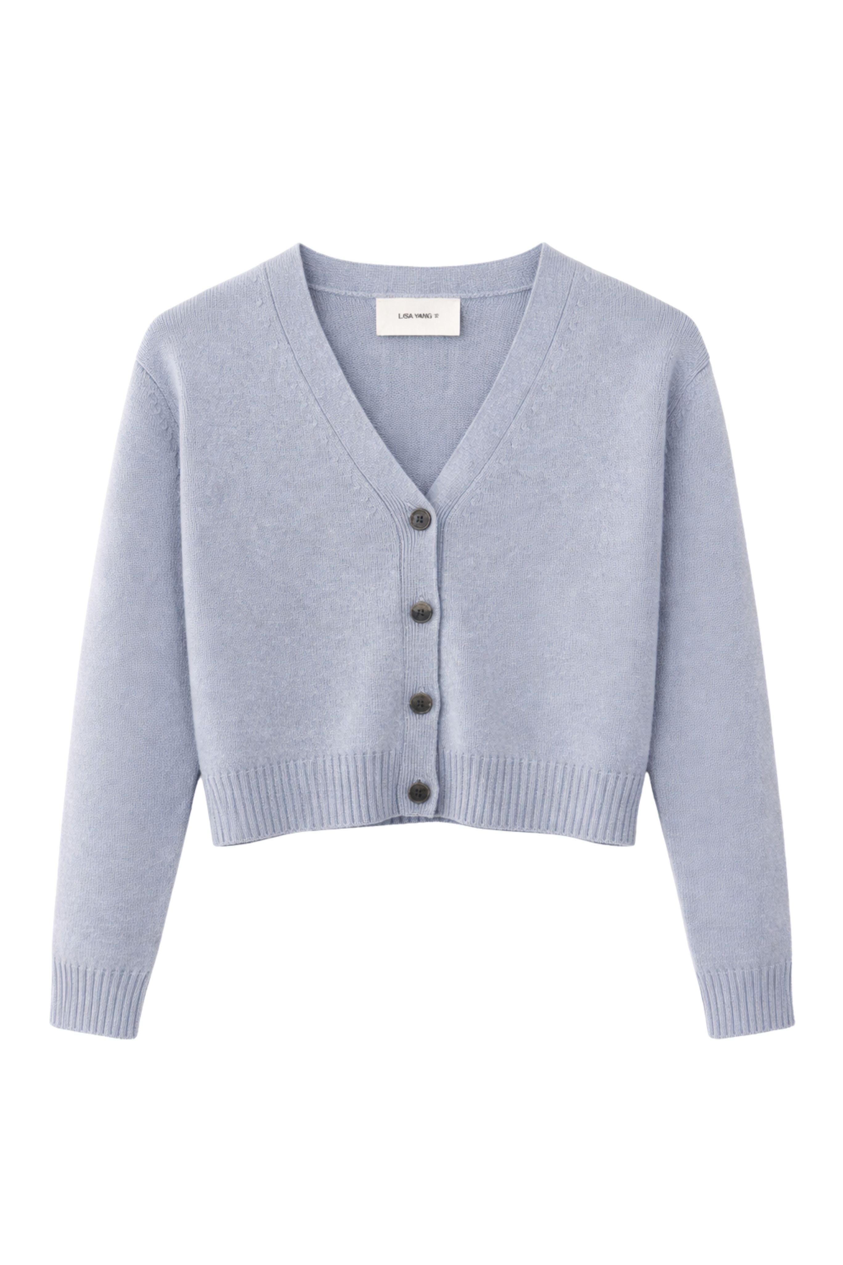 Marion Cardigan in Misty Blue