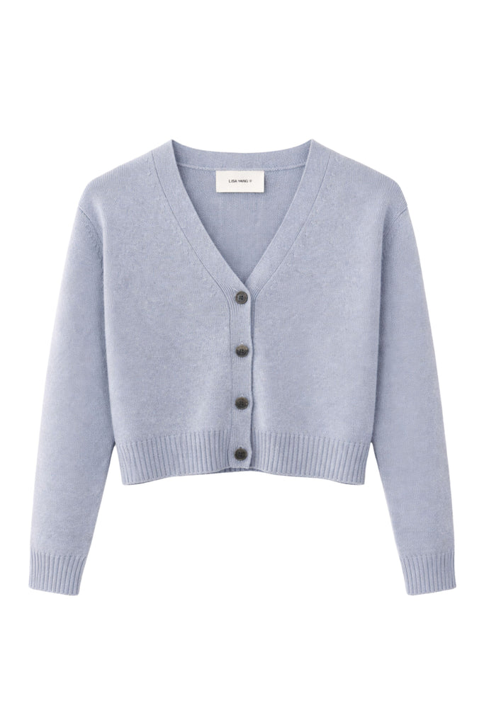 Marion Cardigan in Misty Blue