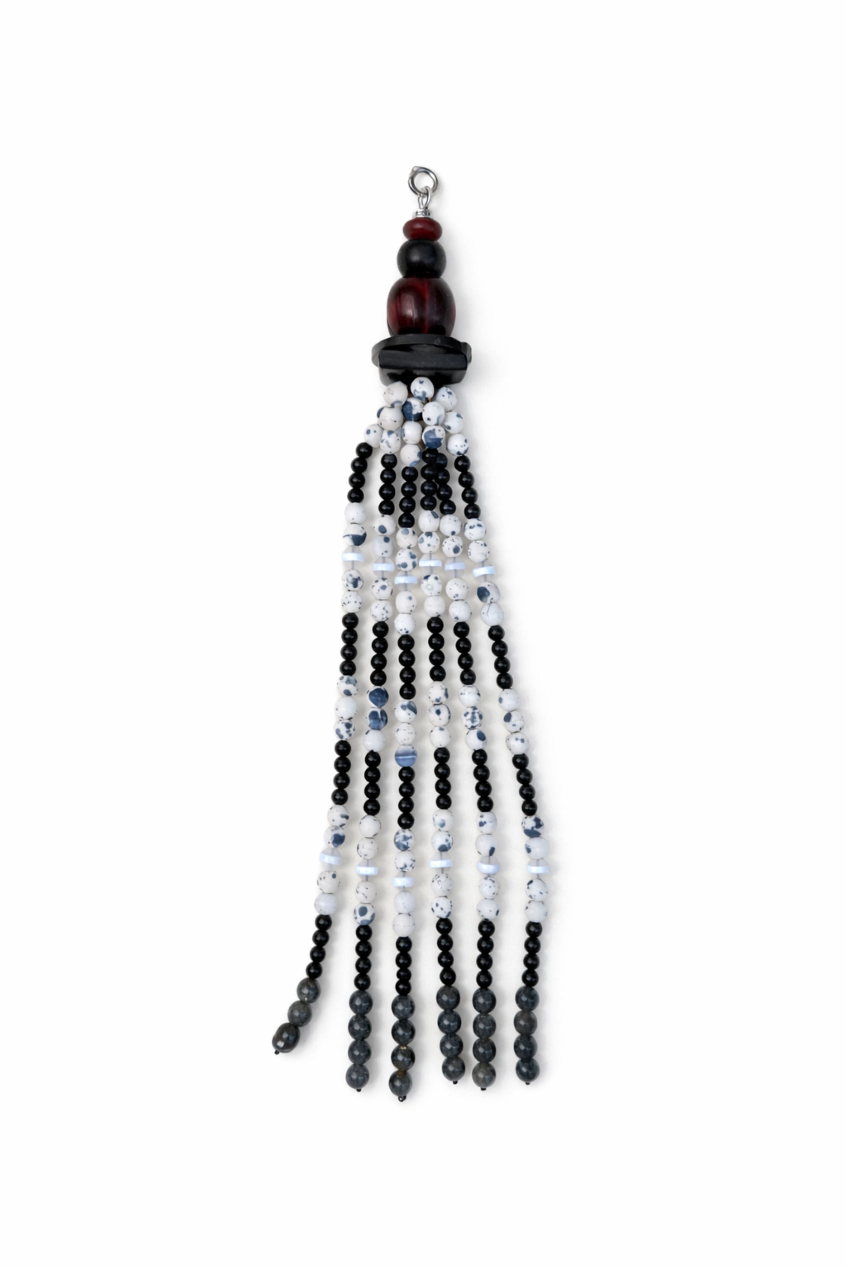 Medi Tassel Totem - Black