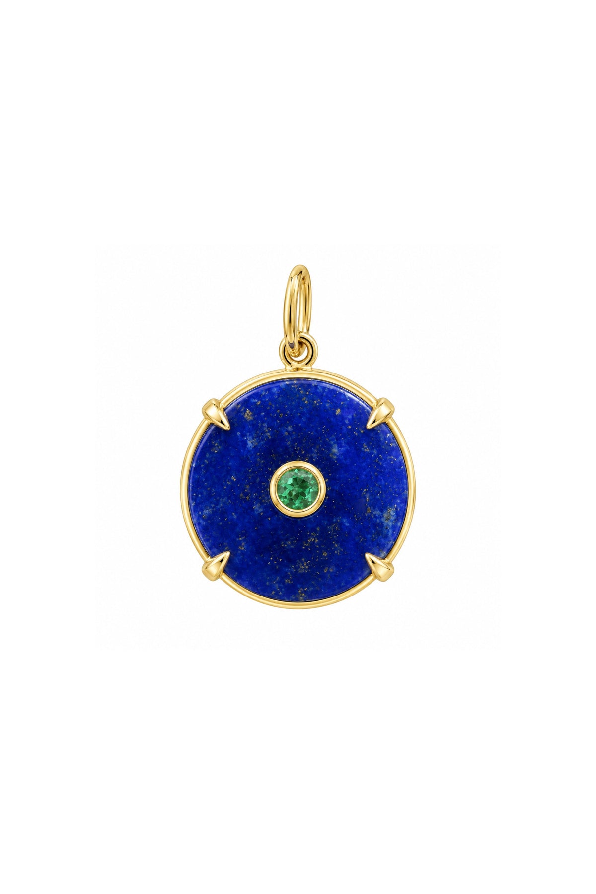 18k Circle Pendant