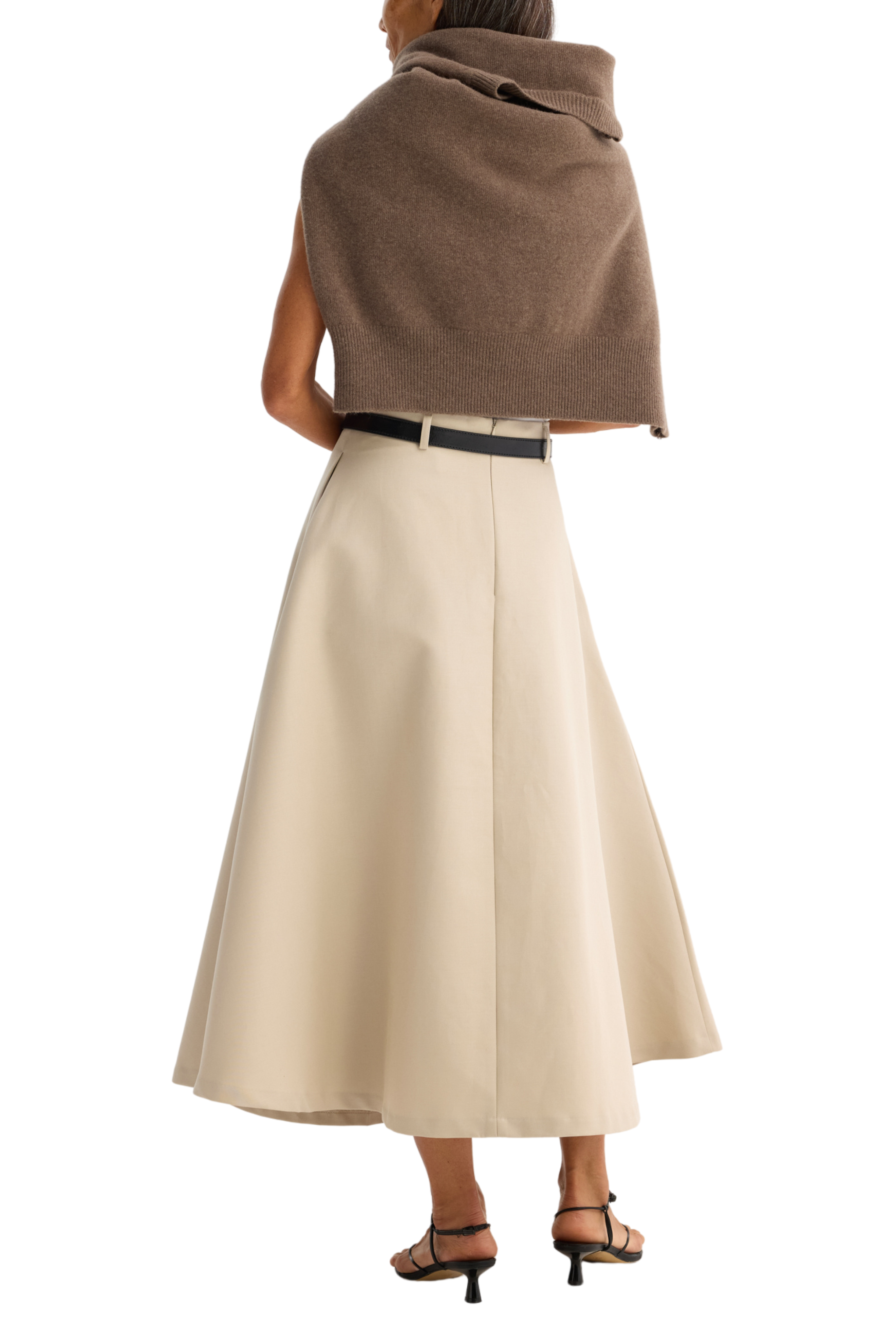 Voluminous A-Line Skirt