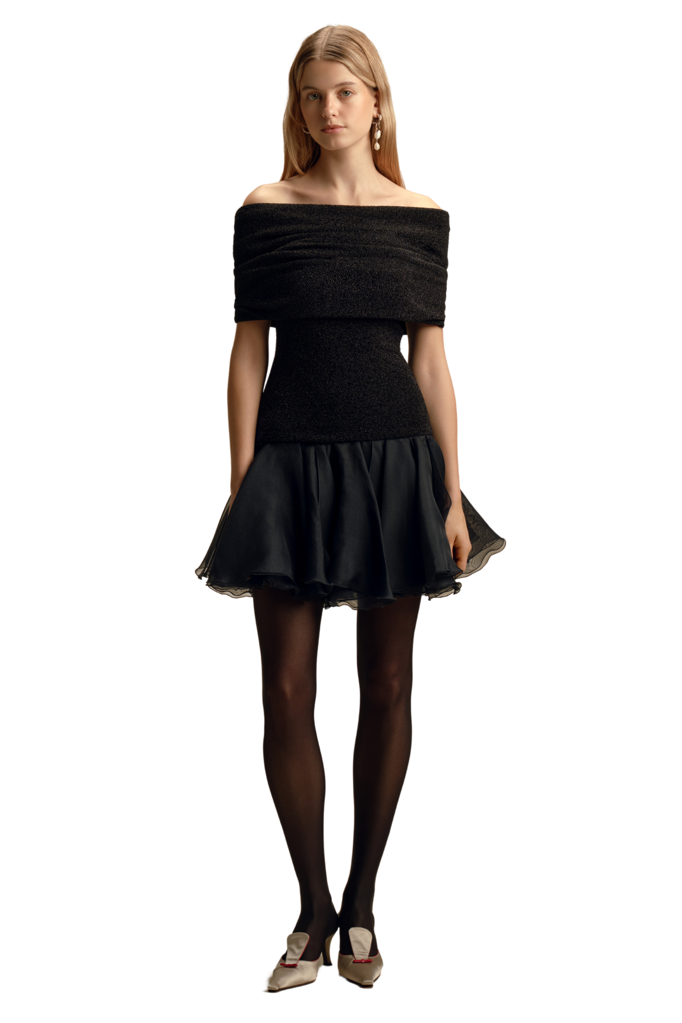 Lurex Bubble Dress