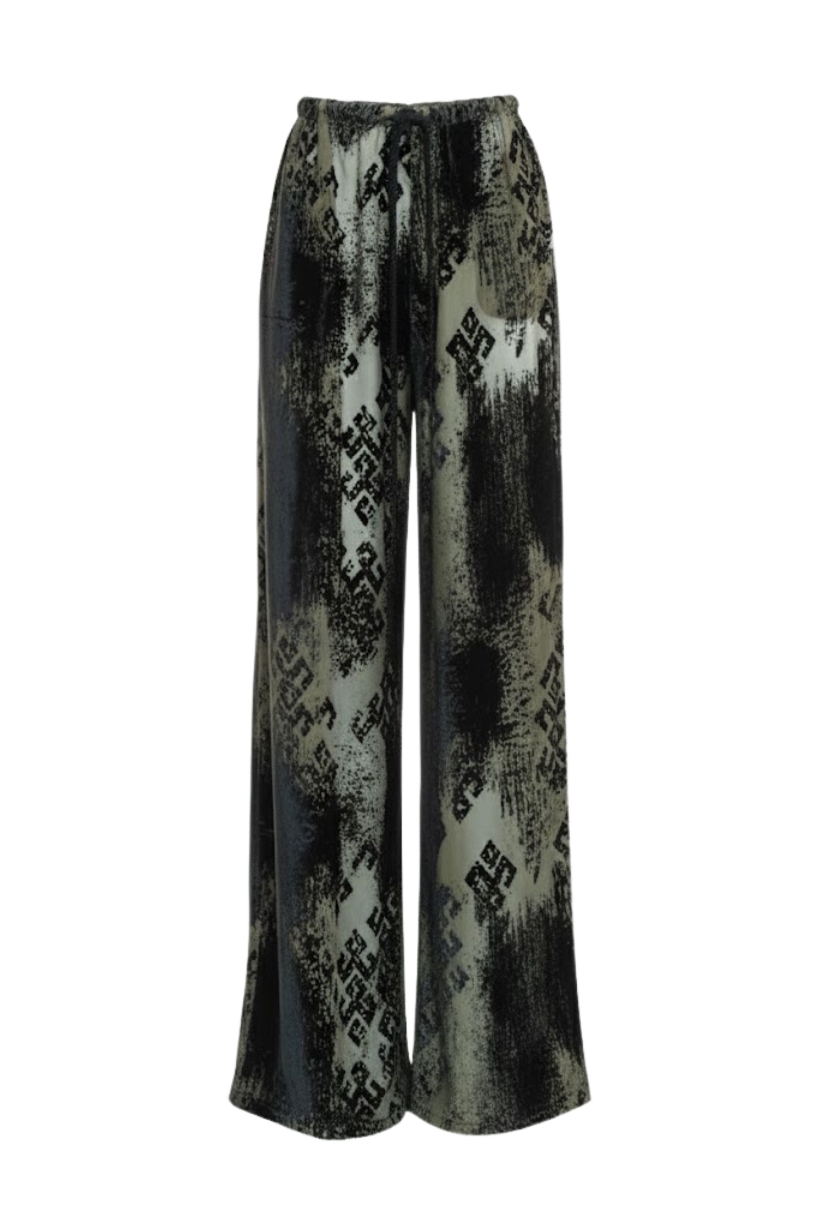 Wide Leg Trousers Pants in Multi
