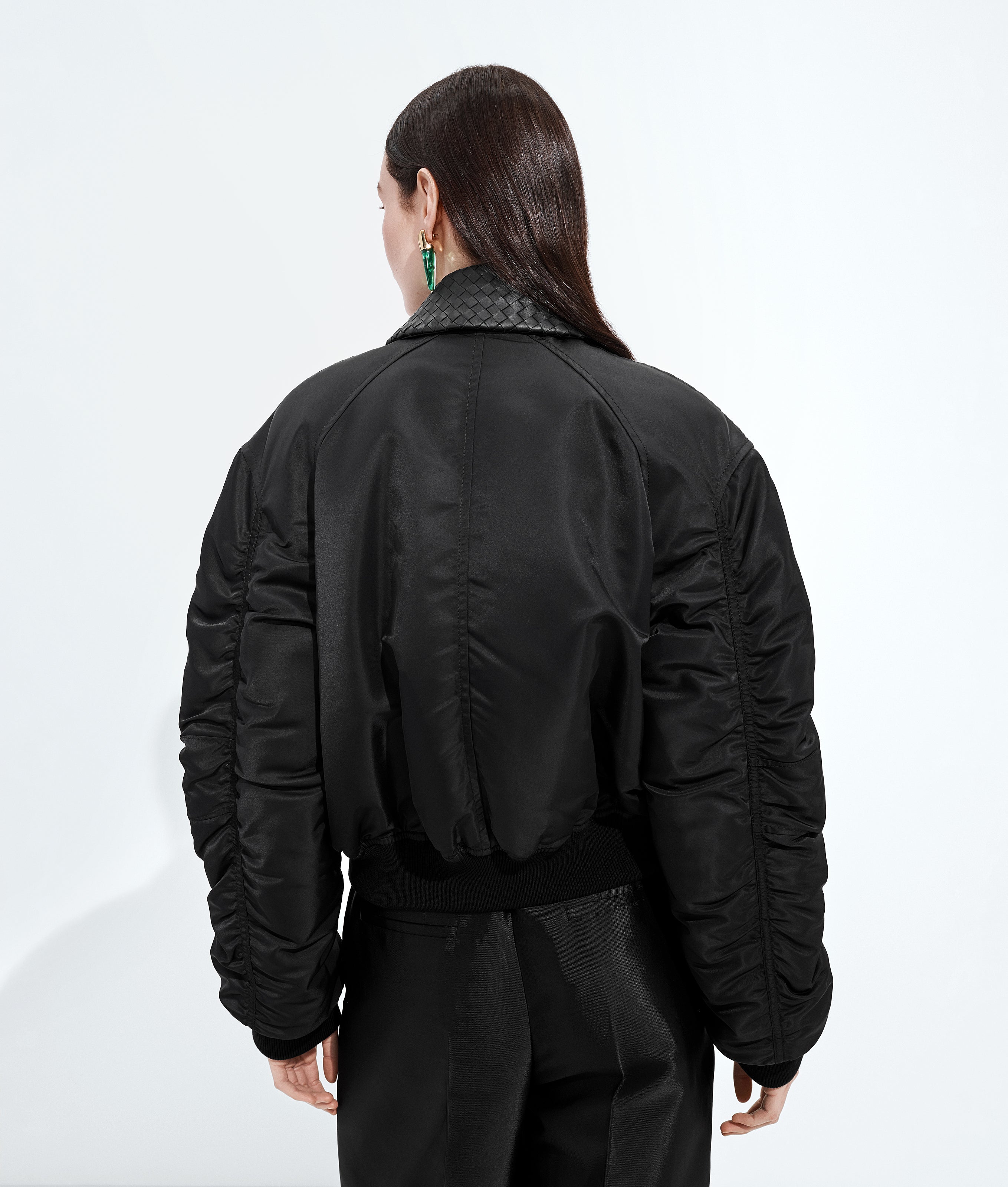 Padded Nylon Bomber