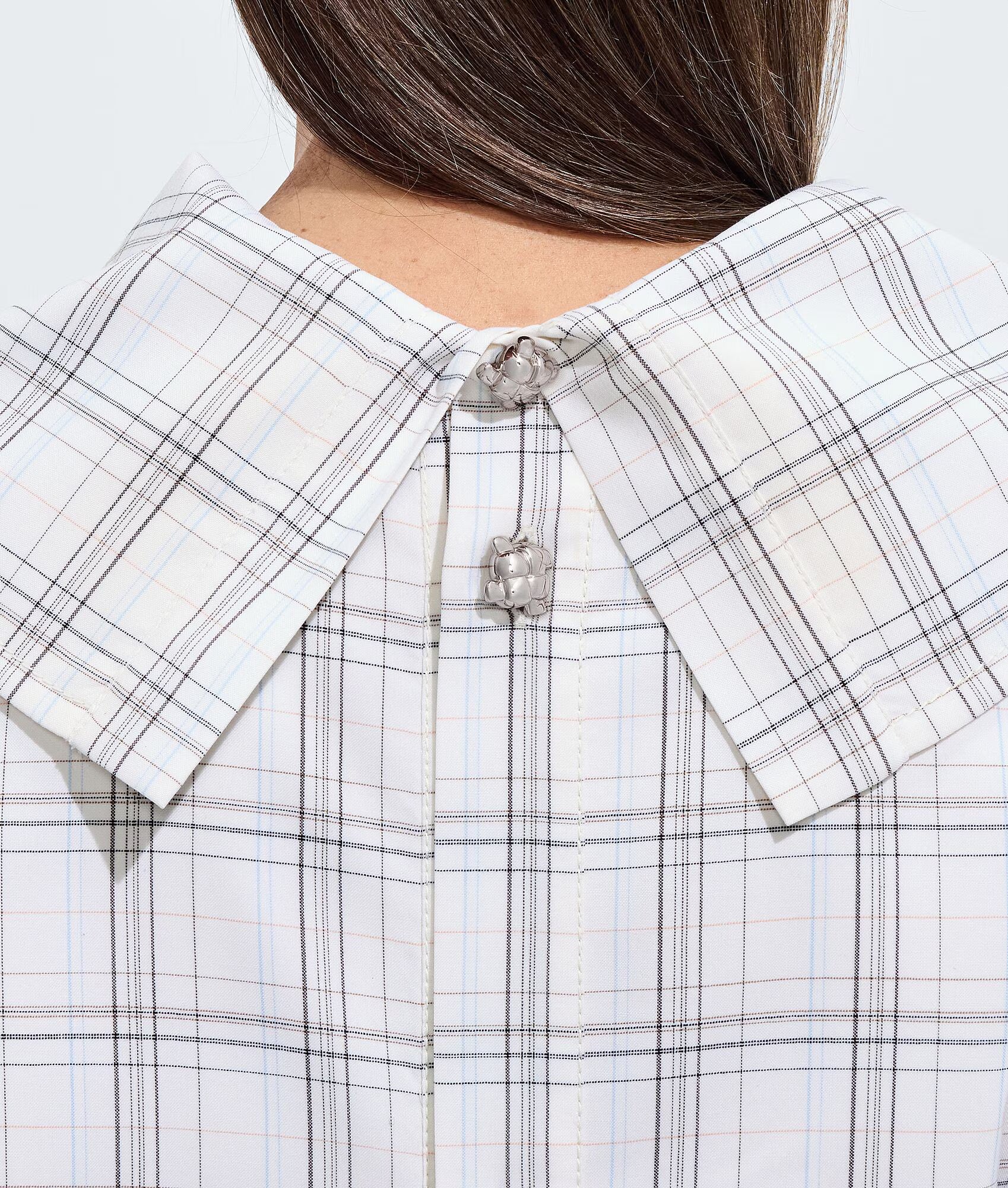 Soft Wool Check Top