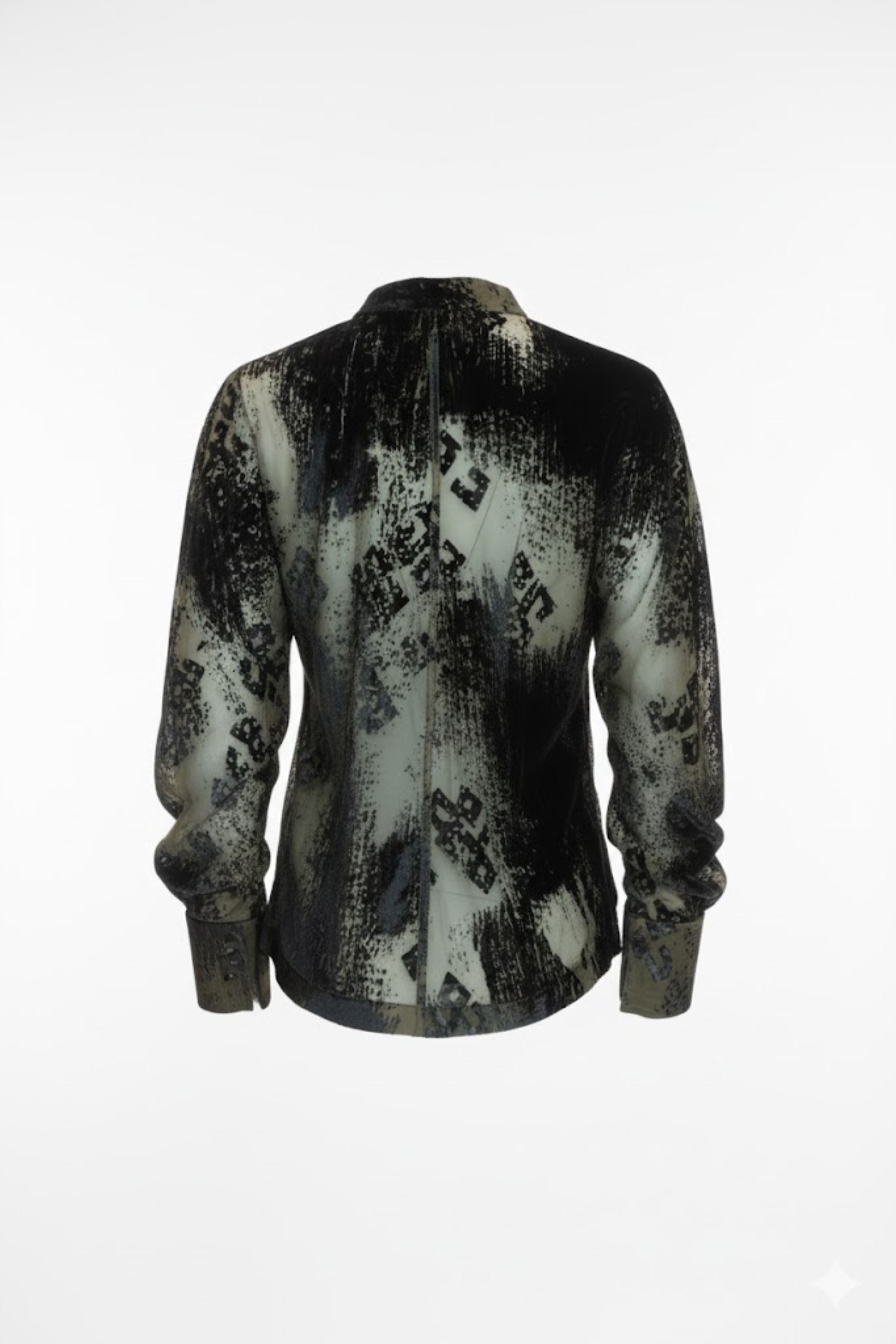 Droplet-Shoulder Shirt