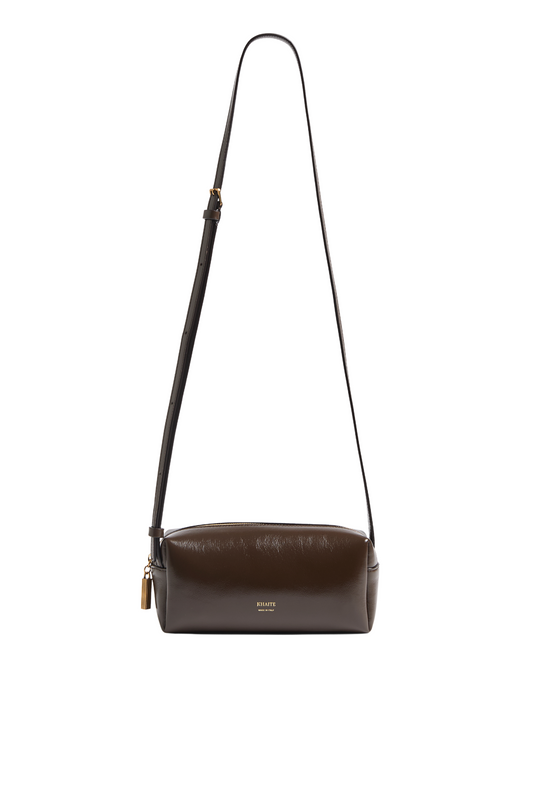 Kye Mini Crossbody Bag in Chestnut