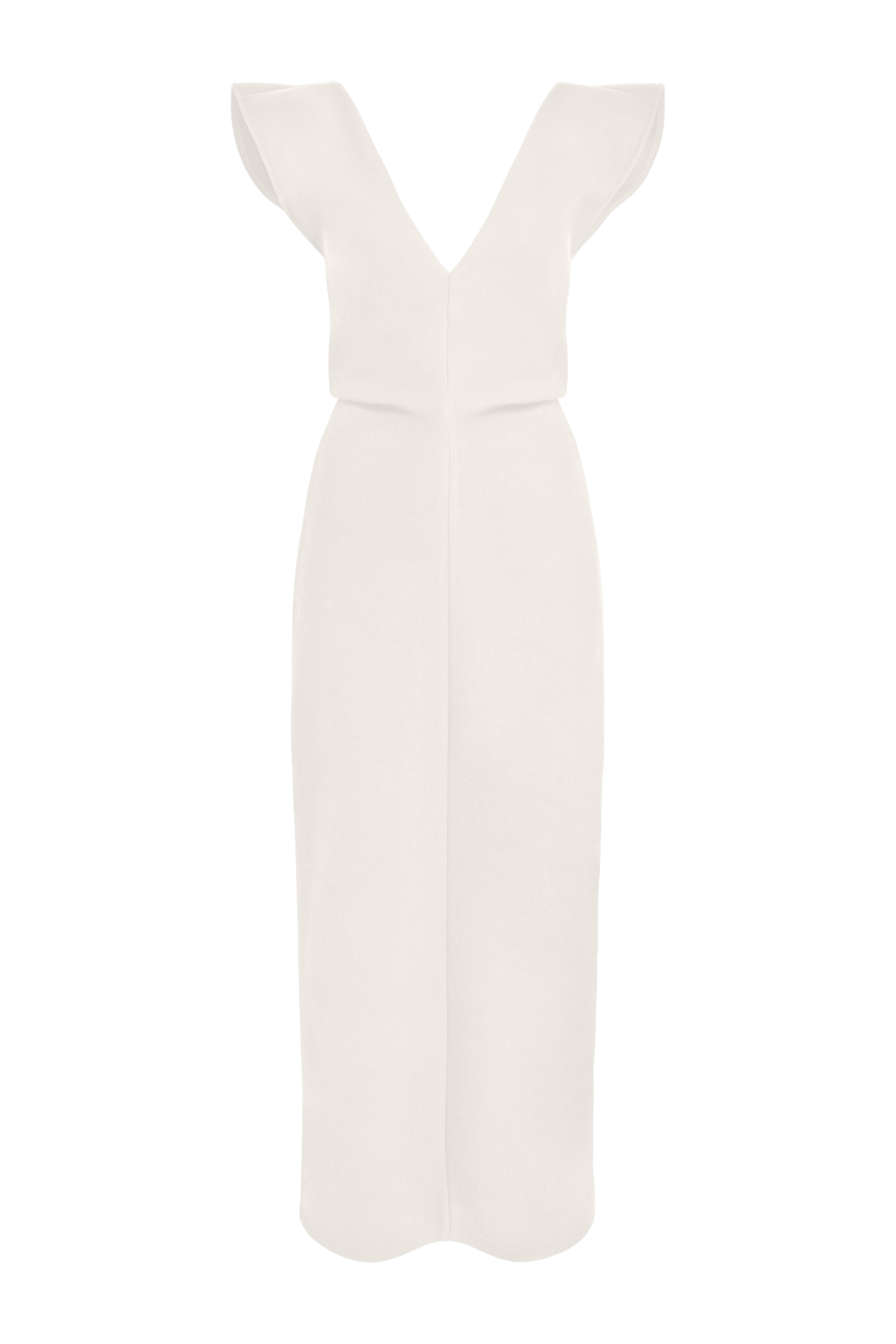 Mariam Dress In Wool Scuba