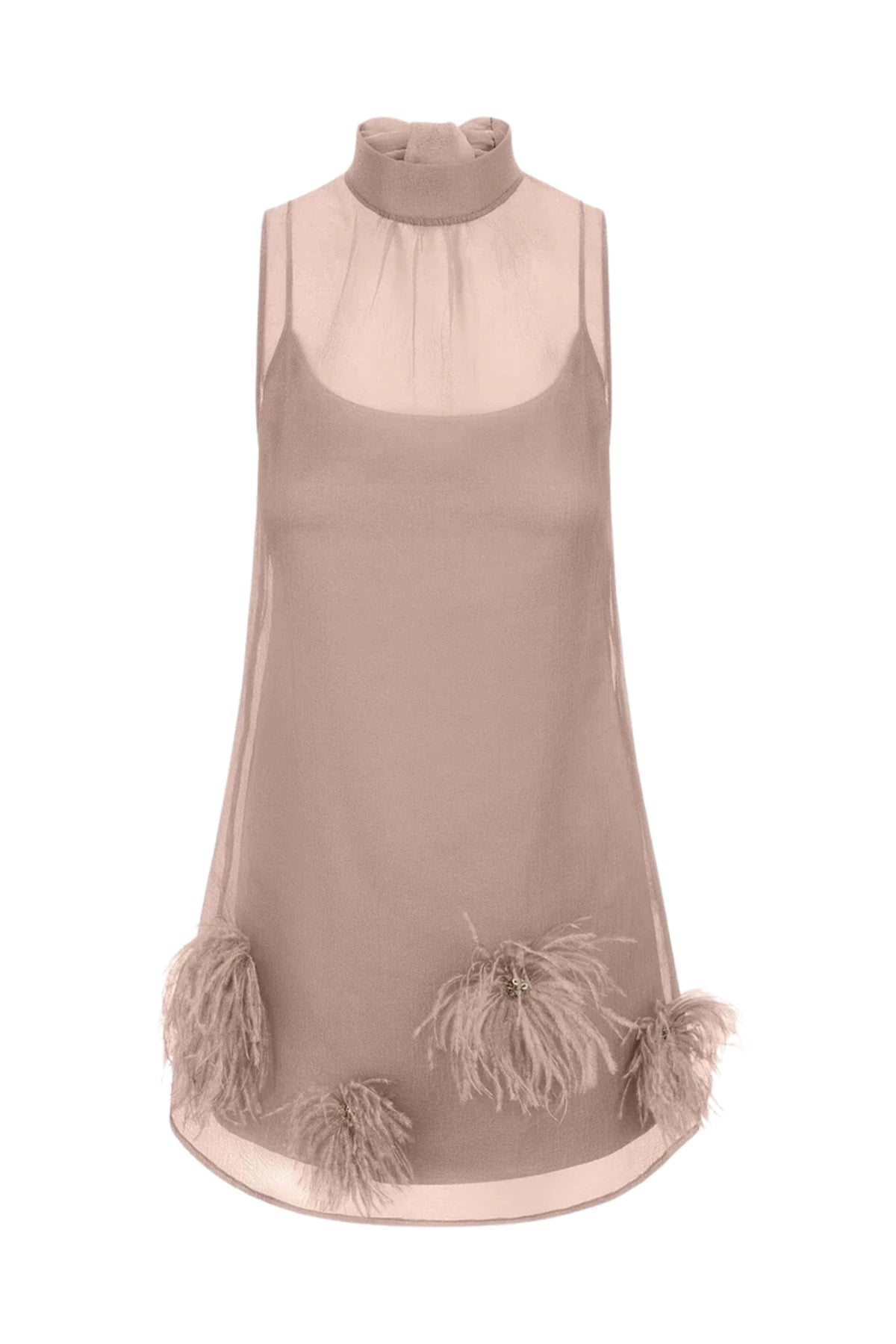 Albee Mini Dress - Truffle