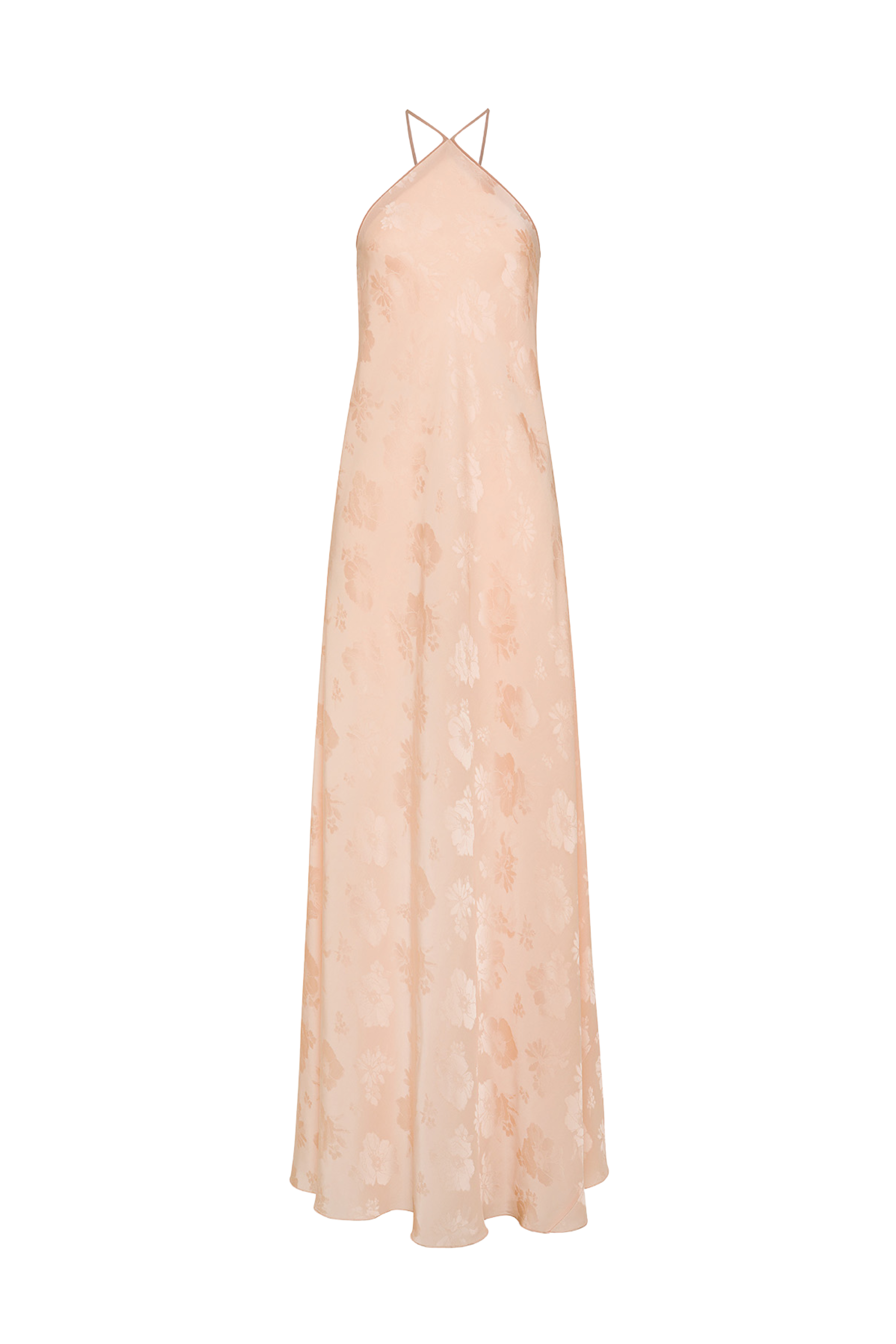 Fluid Bouquet Jacquard Dress