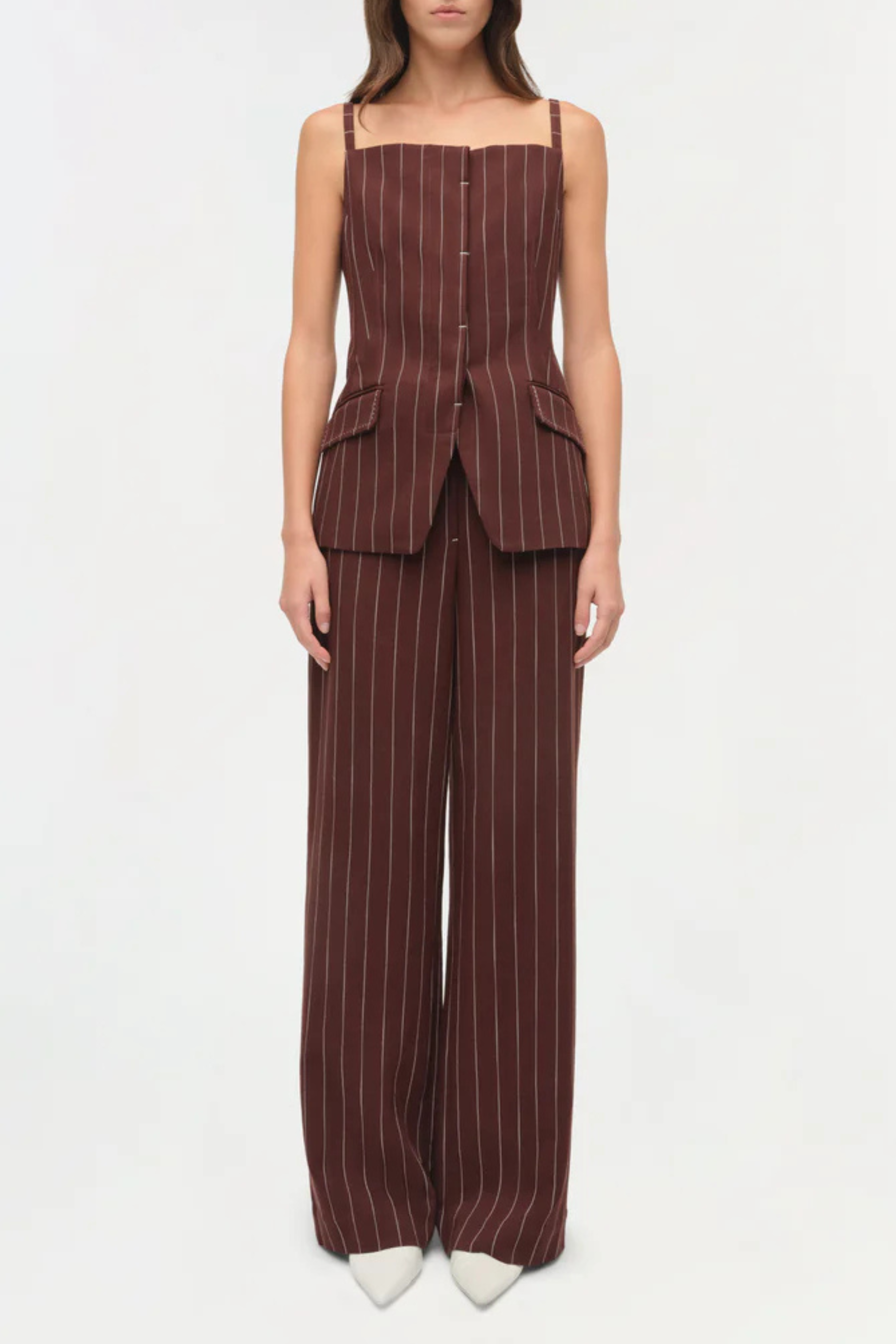 Edie Top in Mahogany