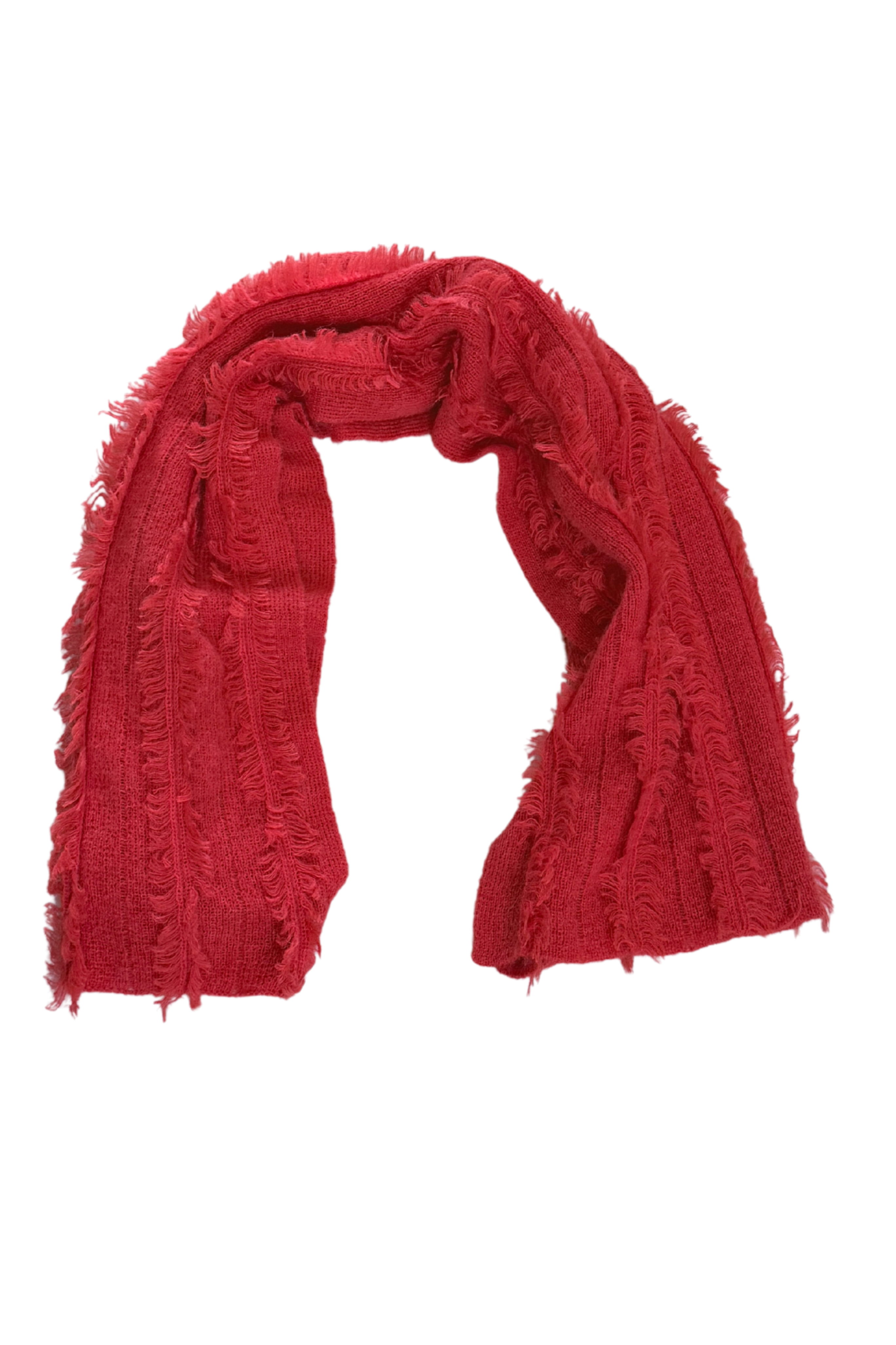 Shalom Scarf in Cherry