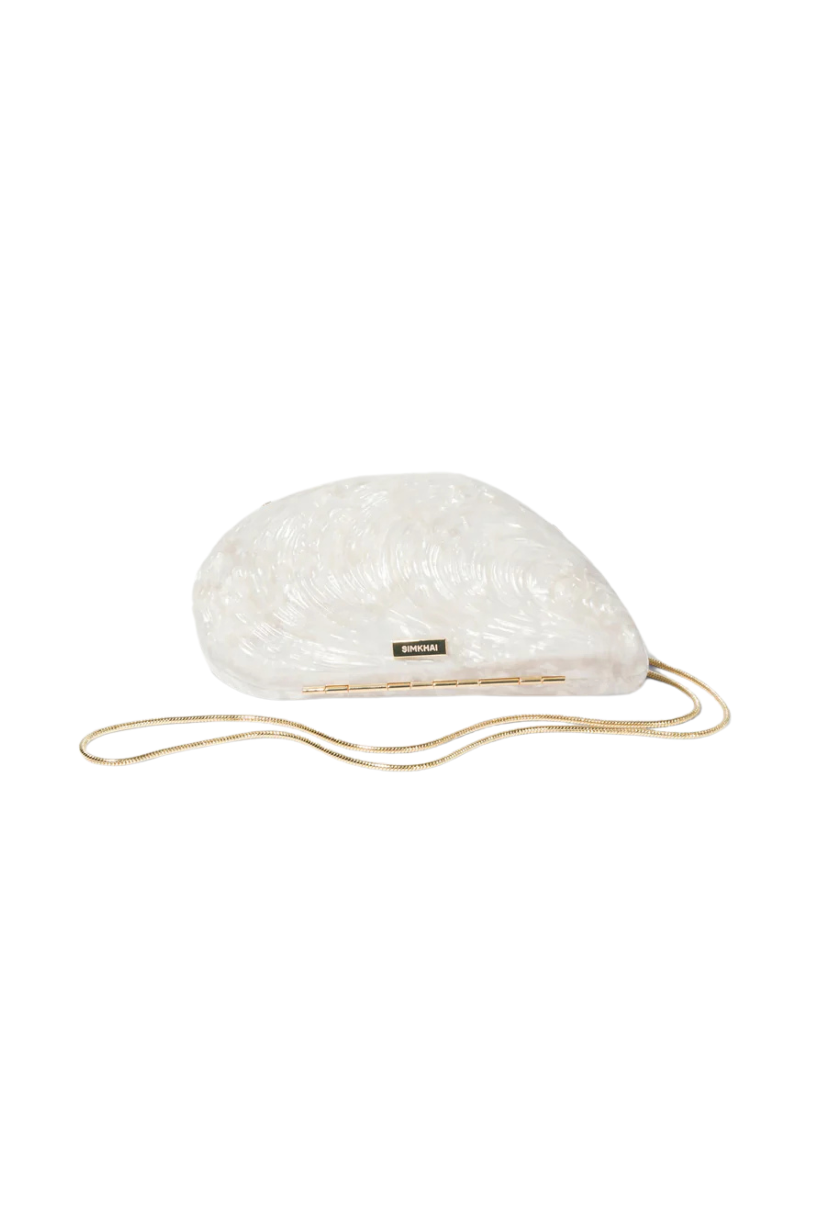 Bridget Pearl Oyster Clutch