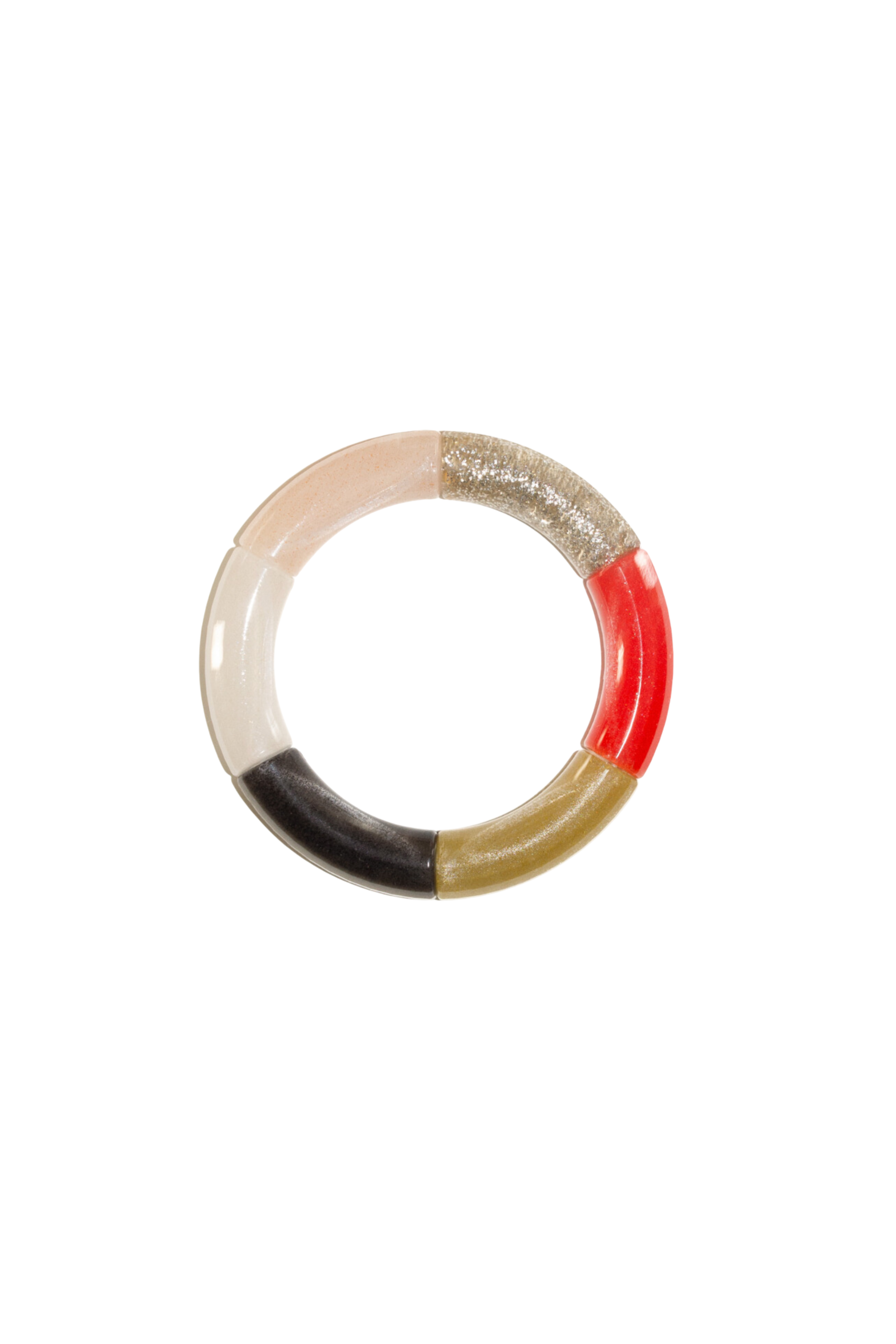 Colorblock Bracelet - Beijing Lips