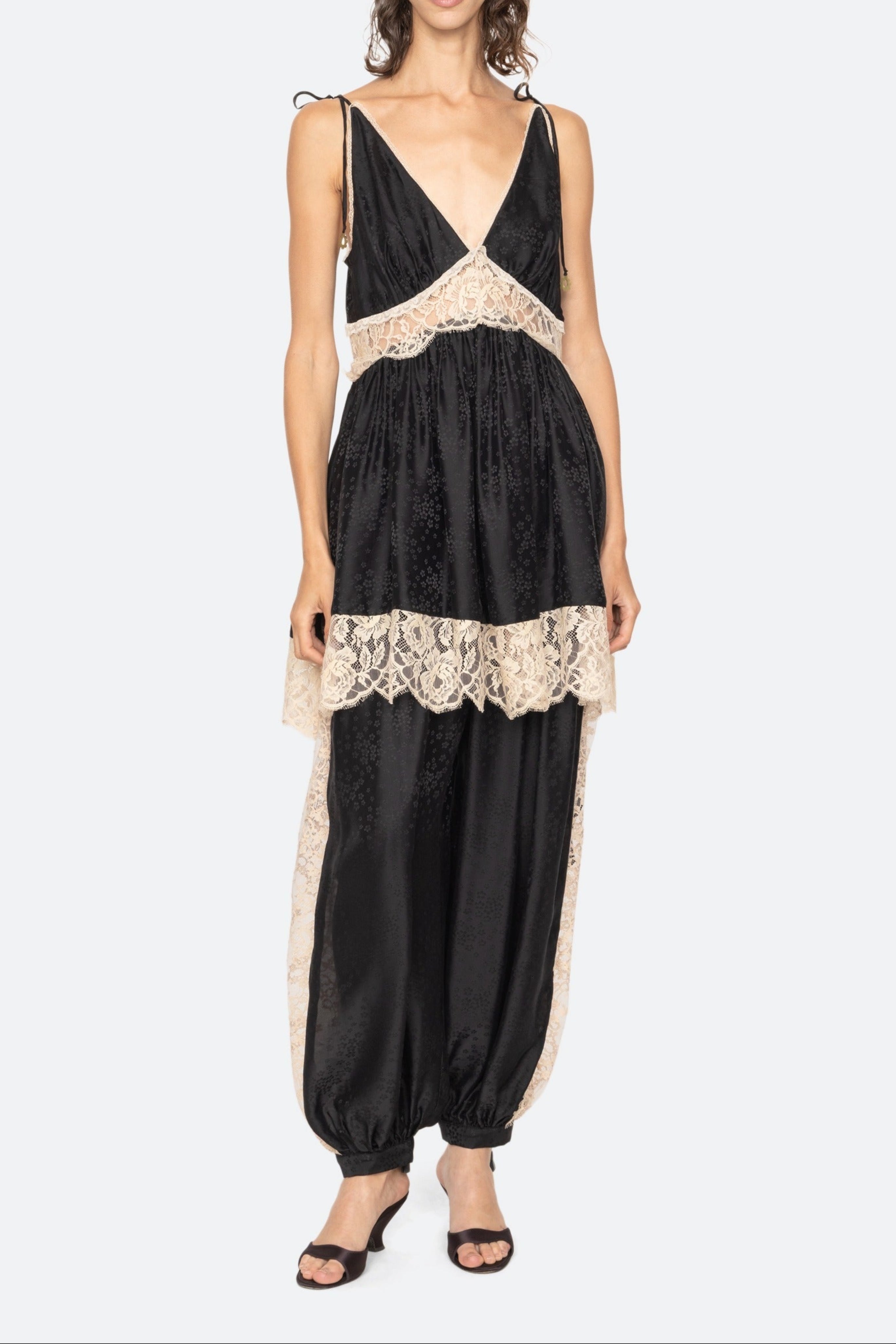 ETHEL SOLID BLOOMER PANTS (D1)