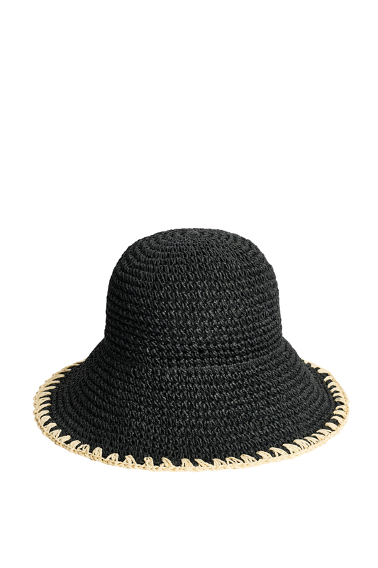 Strawilla Hat in Black