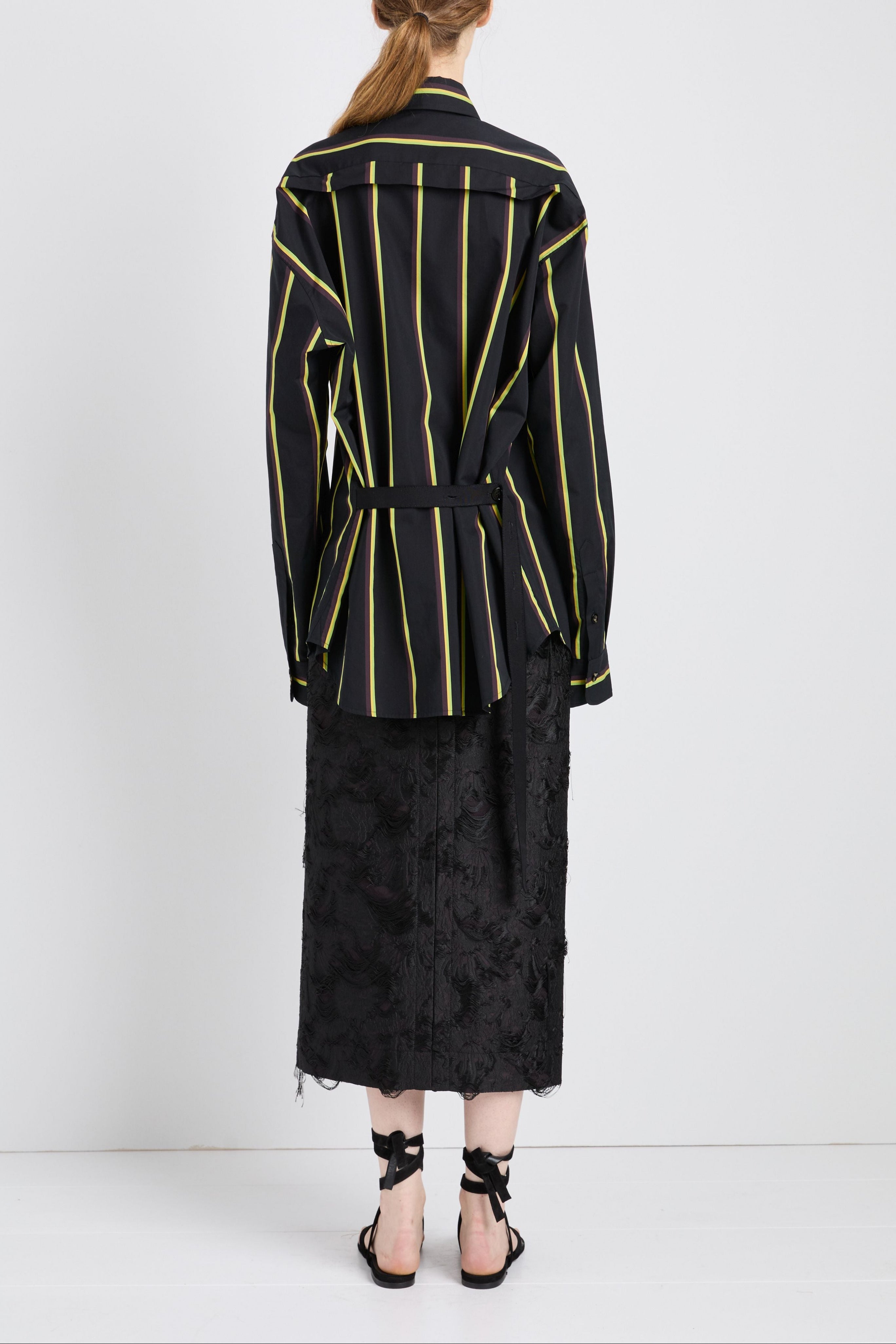 Alia Top in Cotton Silk Shirting