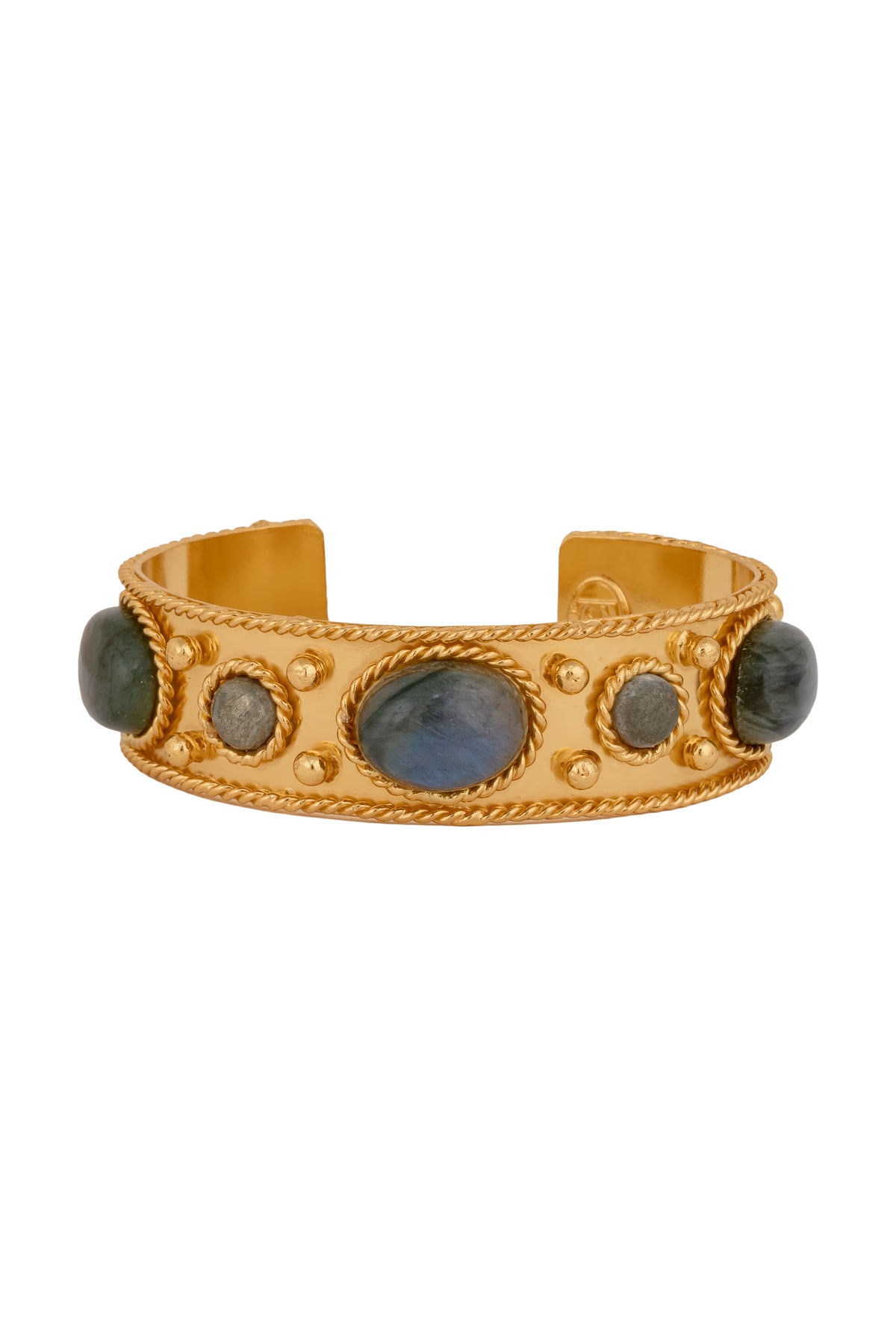Byzantin Twisted Bracelet - Labradorite