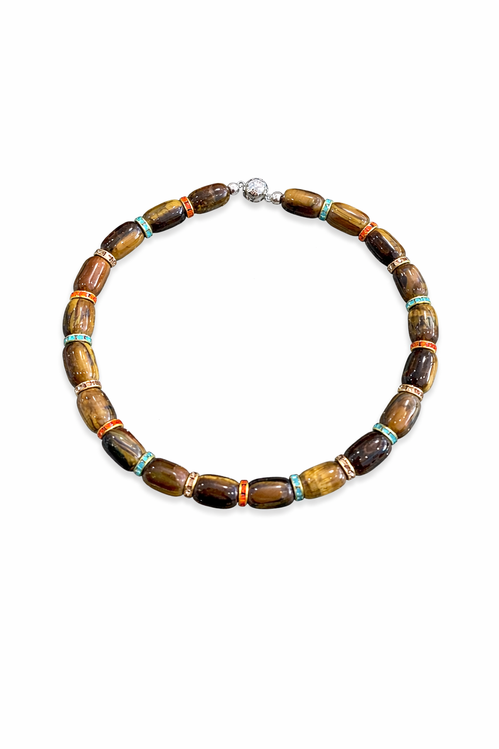 Donna Necklace in Brown/Multi