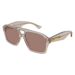 BV1501S Sunglasses - Brown/Brown/Brown
