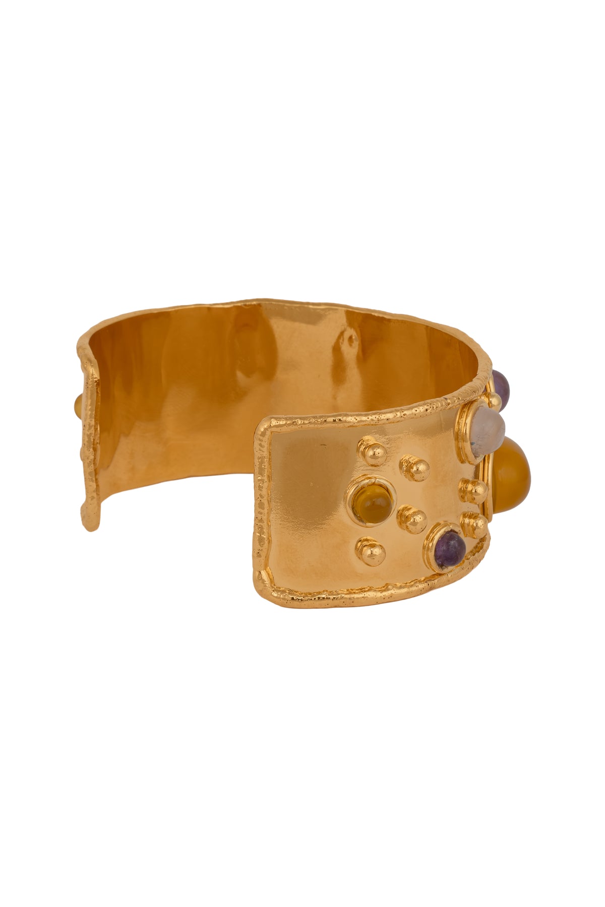 Byzantine Cuff - Yellow Onyx