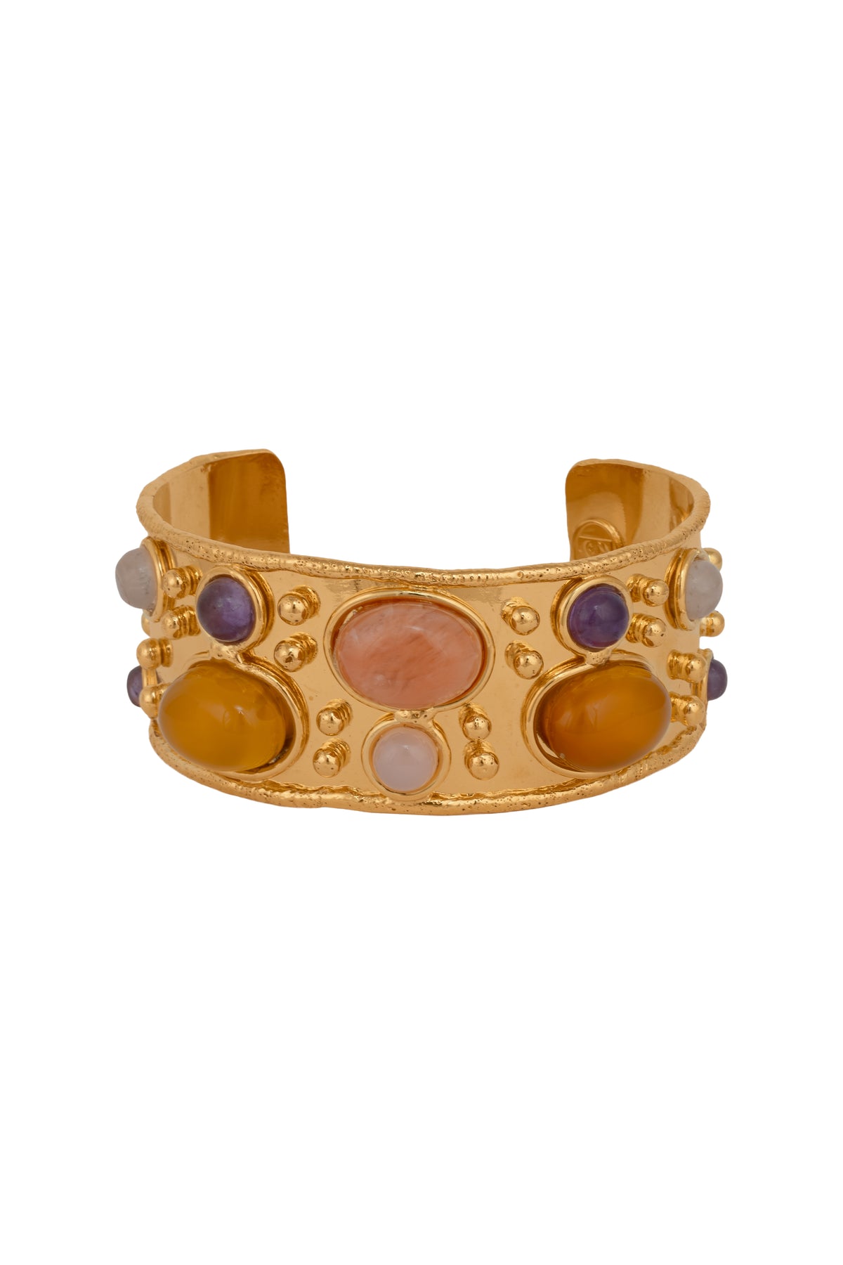Byzantine Cuff - Yellow Onyx