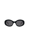 CL40194UW5201A Sunglasses - Shiny Light Blue / Violet
