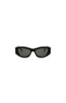 Triomphe Sunglasses - Shiny Black / Smoke