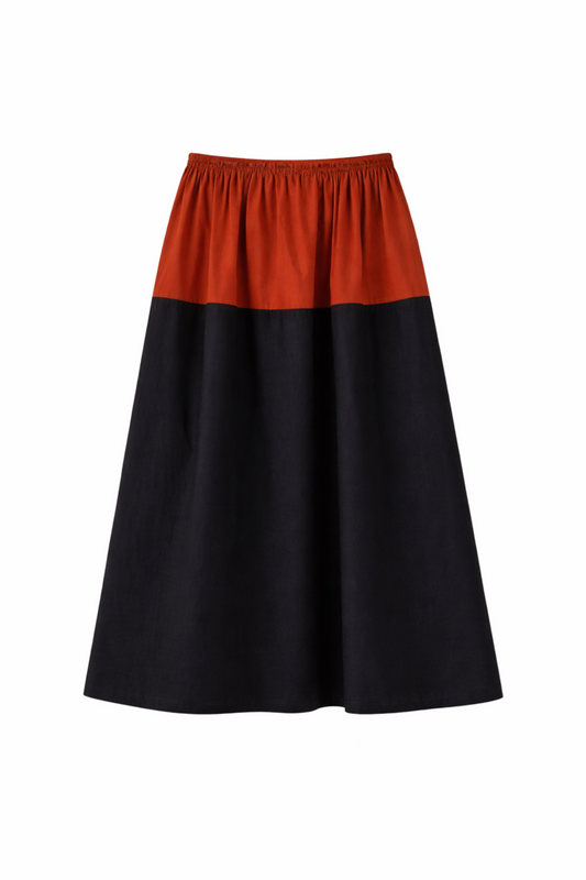 Nyla Skirt in Poplin