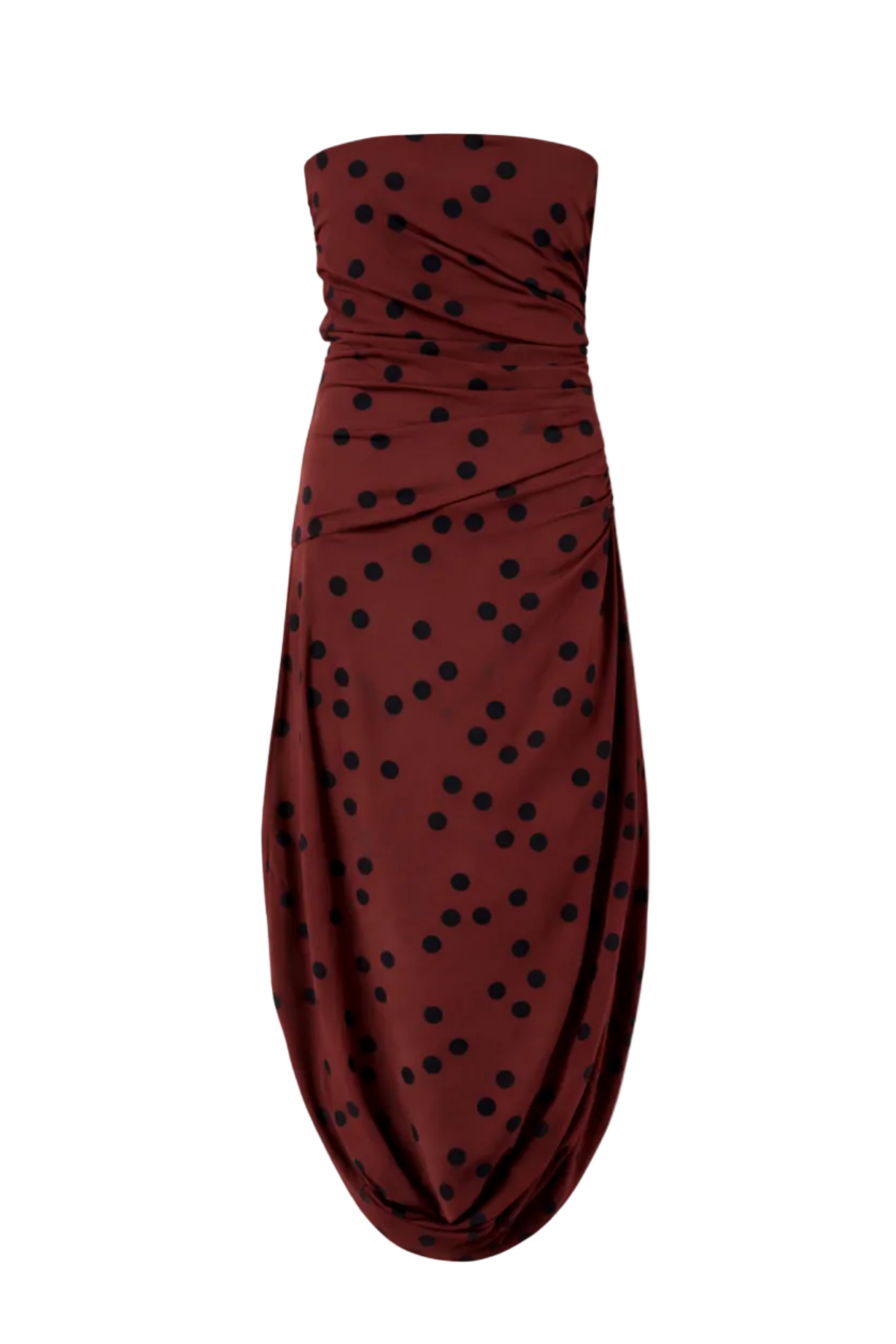 Nayara Dress in Printed Dot Stetch Viscose