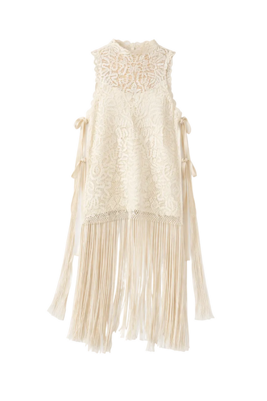 Alina Lace Halter Neck Top