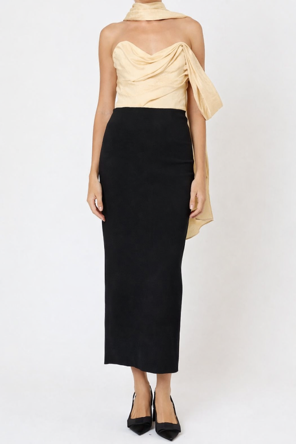 Burbling Stream Scarf Dress