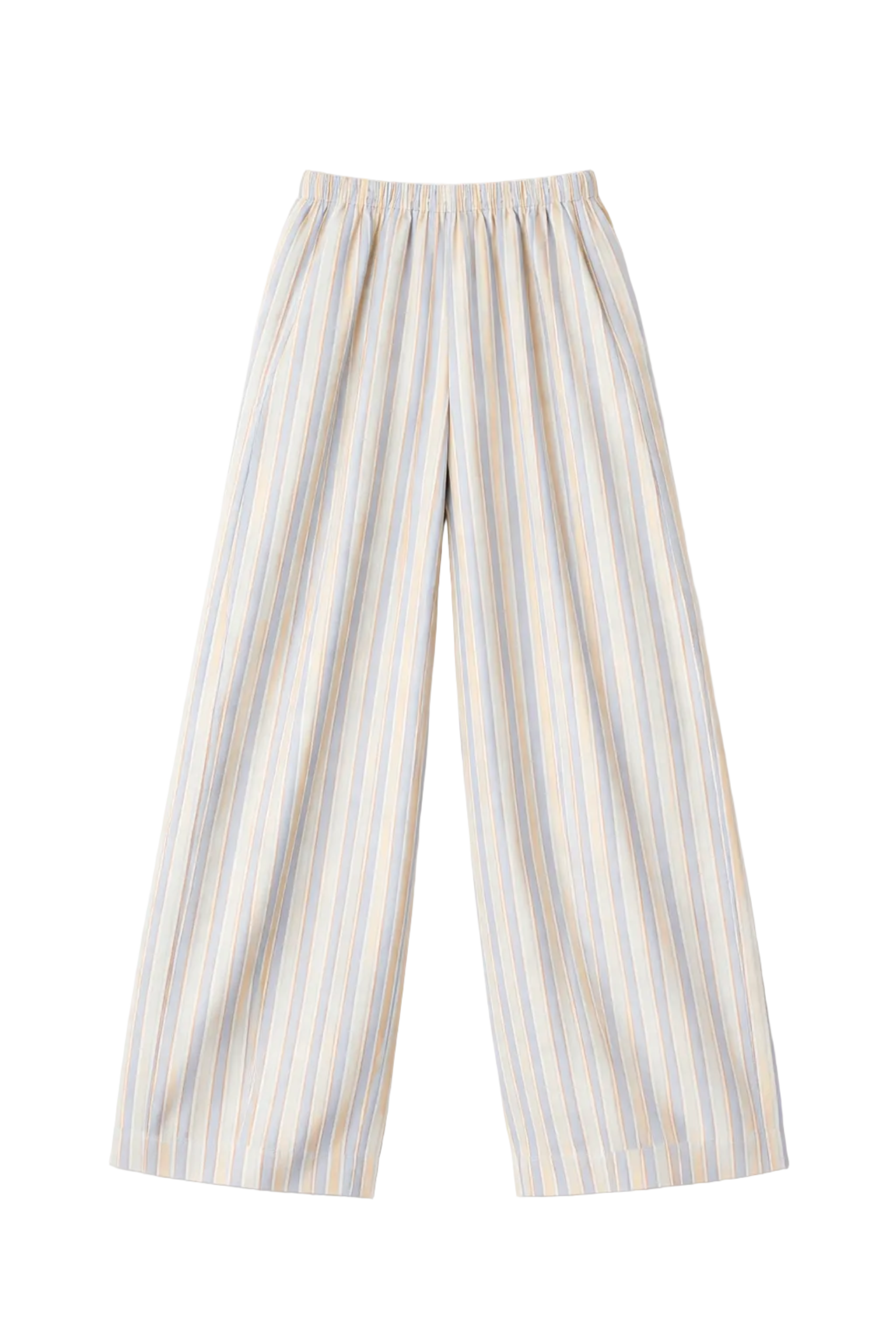 Cotton pinstripe pants