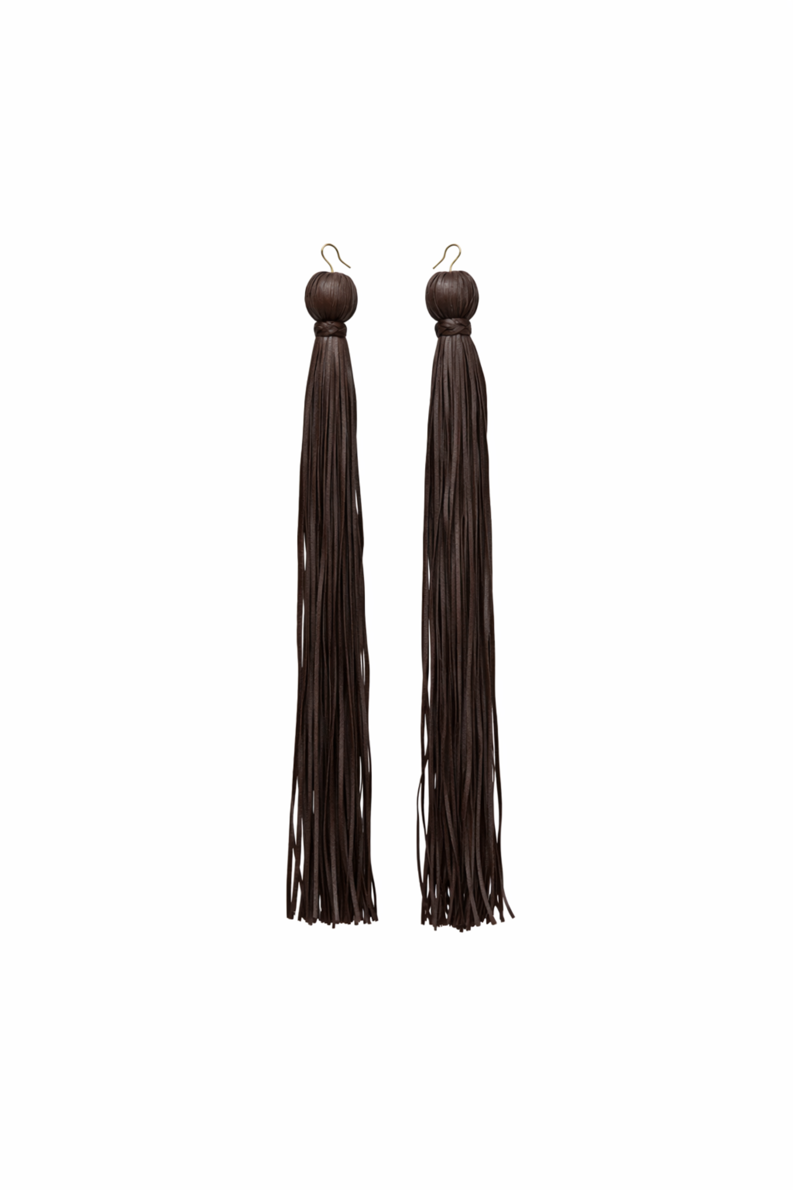 Tassel Earring in Espresso