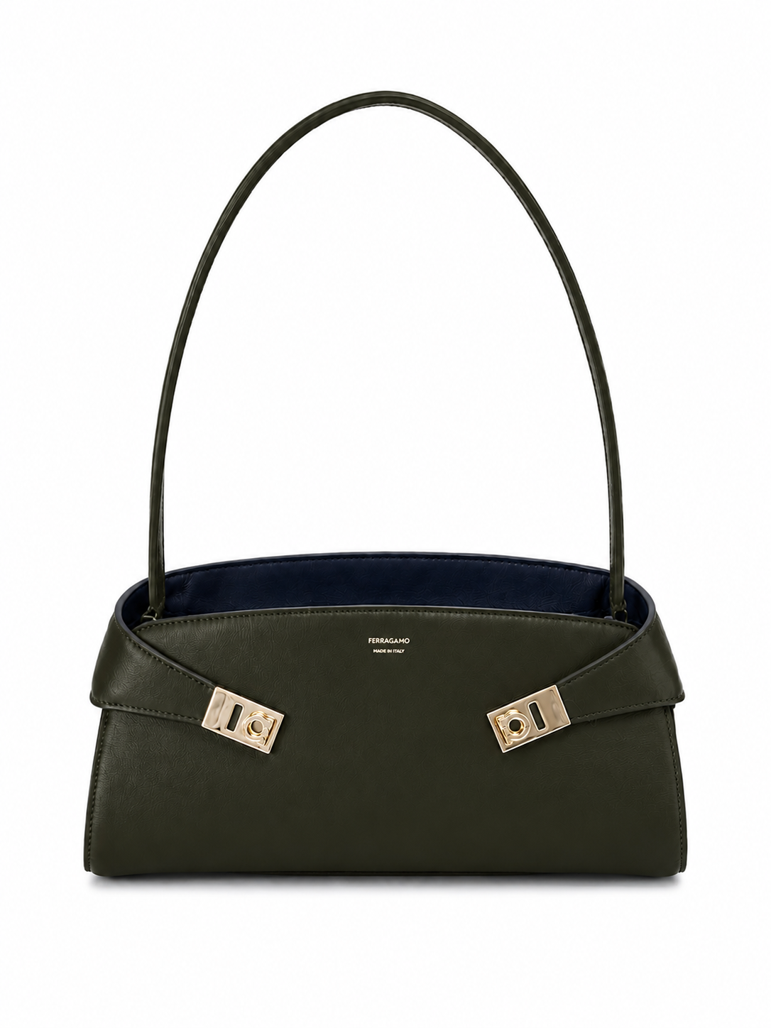 Hug Handbag - Olive/Navy