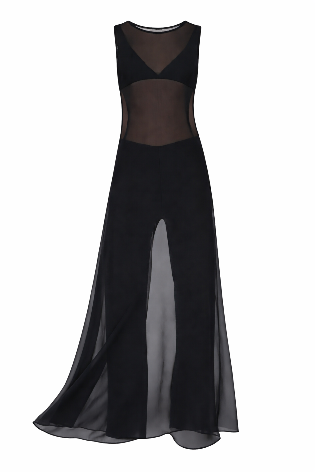 Georgette Sleeveless Dress