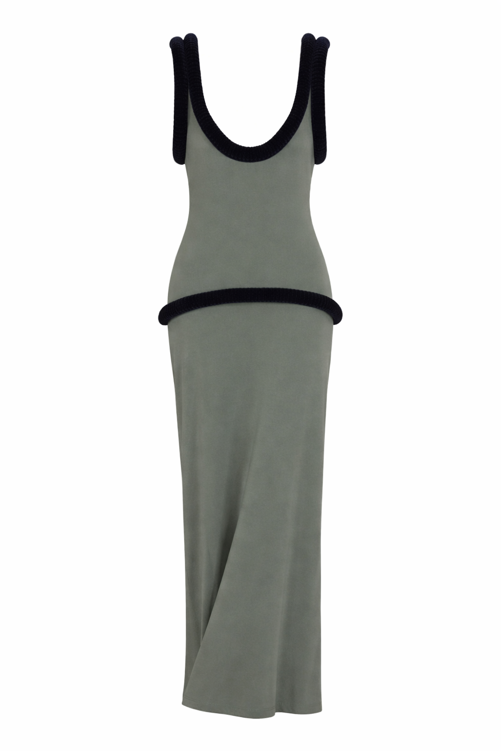 Basseterre Dress in Storm