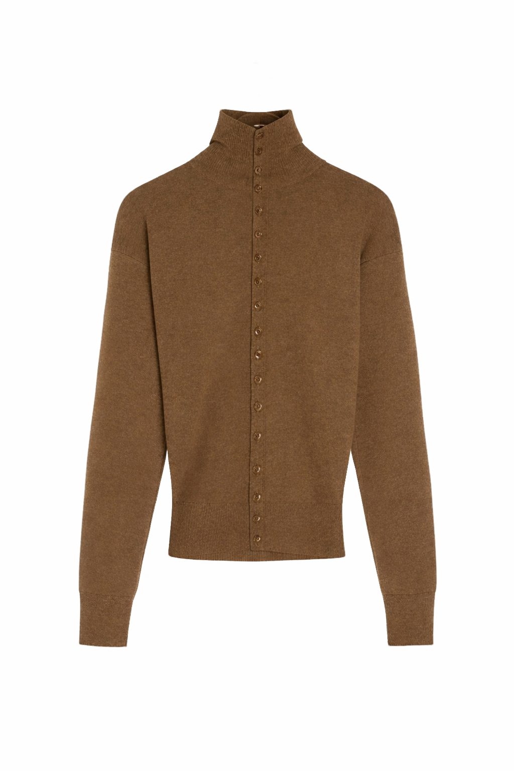 Buttoned Fitted Cardigan