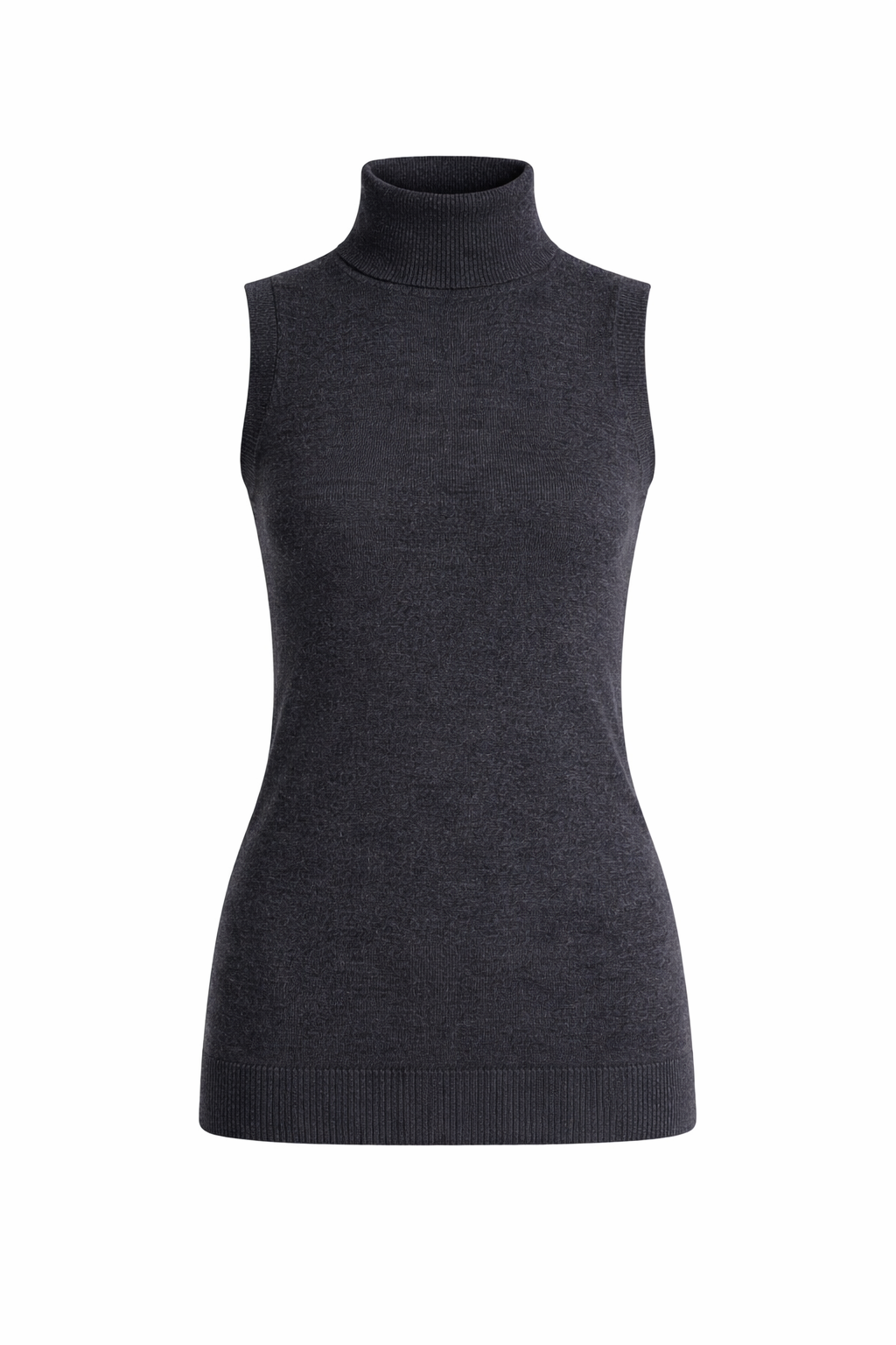 Sleeveless Turtleneck