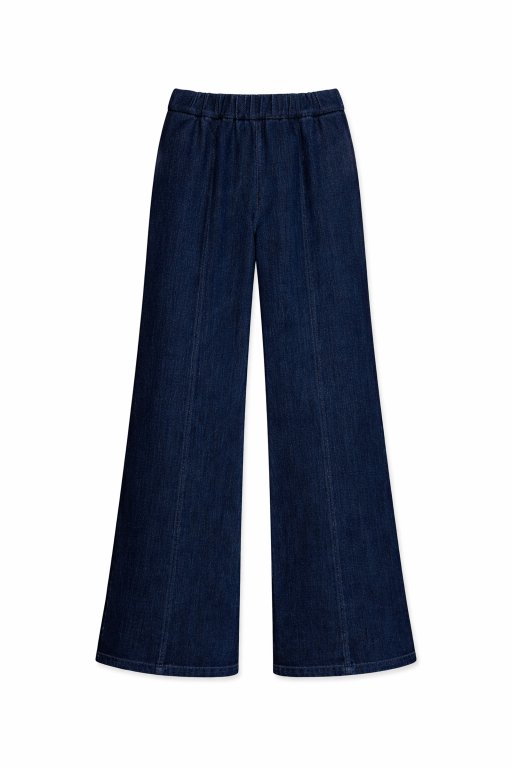 Denim Palazzo Pants