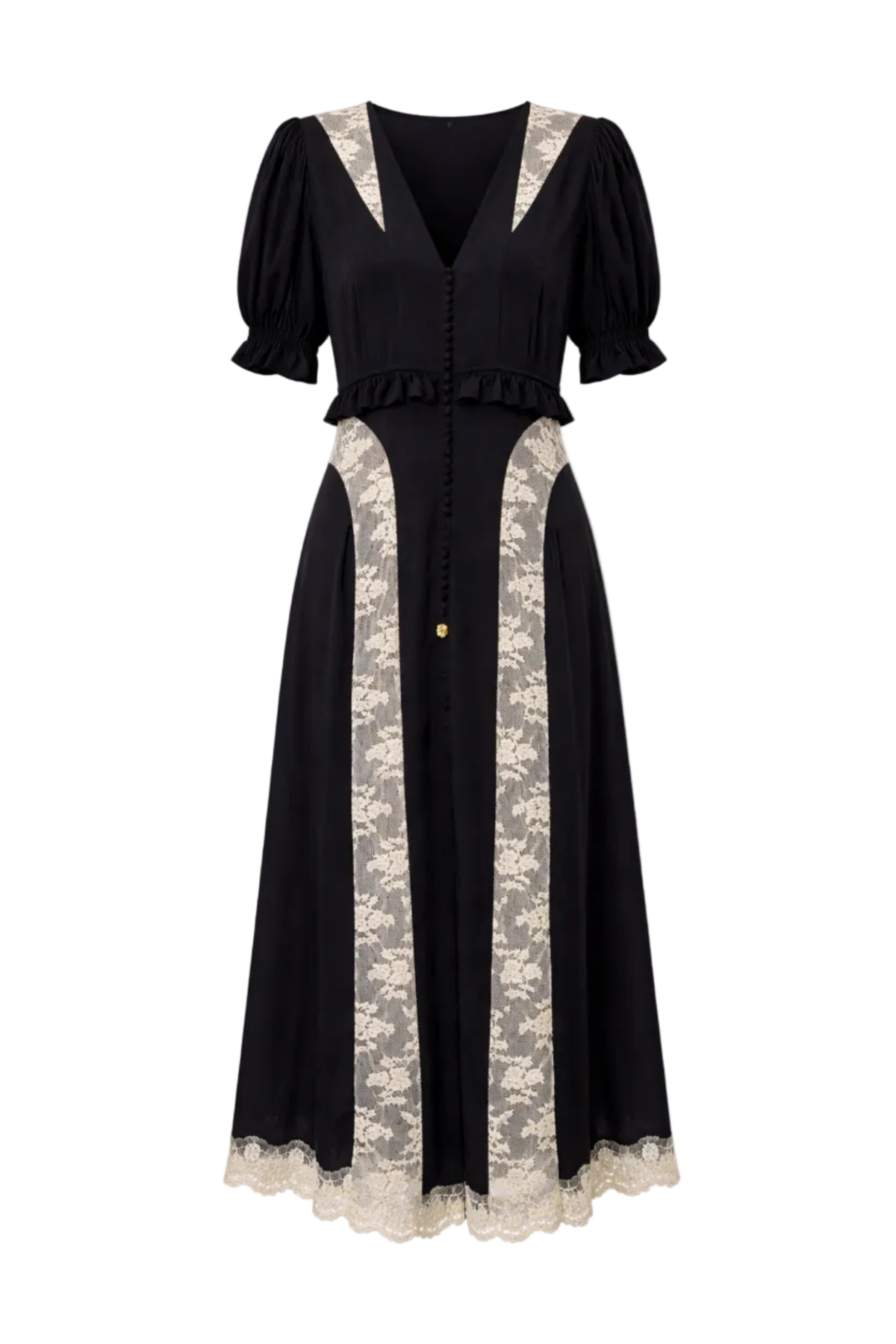 Ethel Puff Midi Dresss