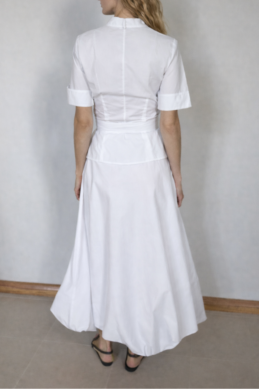 Aubrey Skirt in White