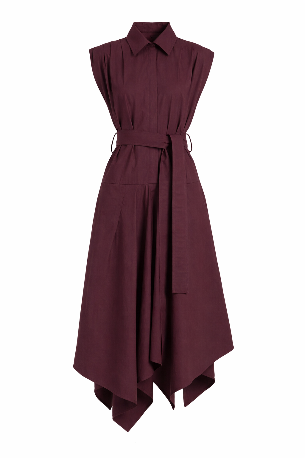 Adinna Dress in Classic Cotton Shirting