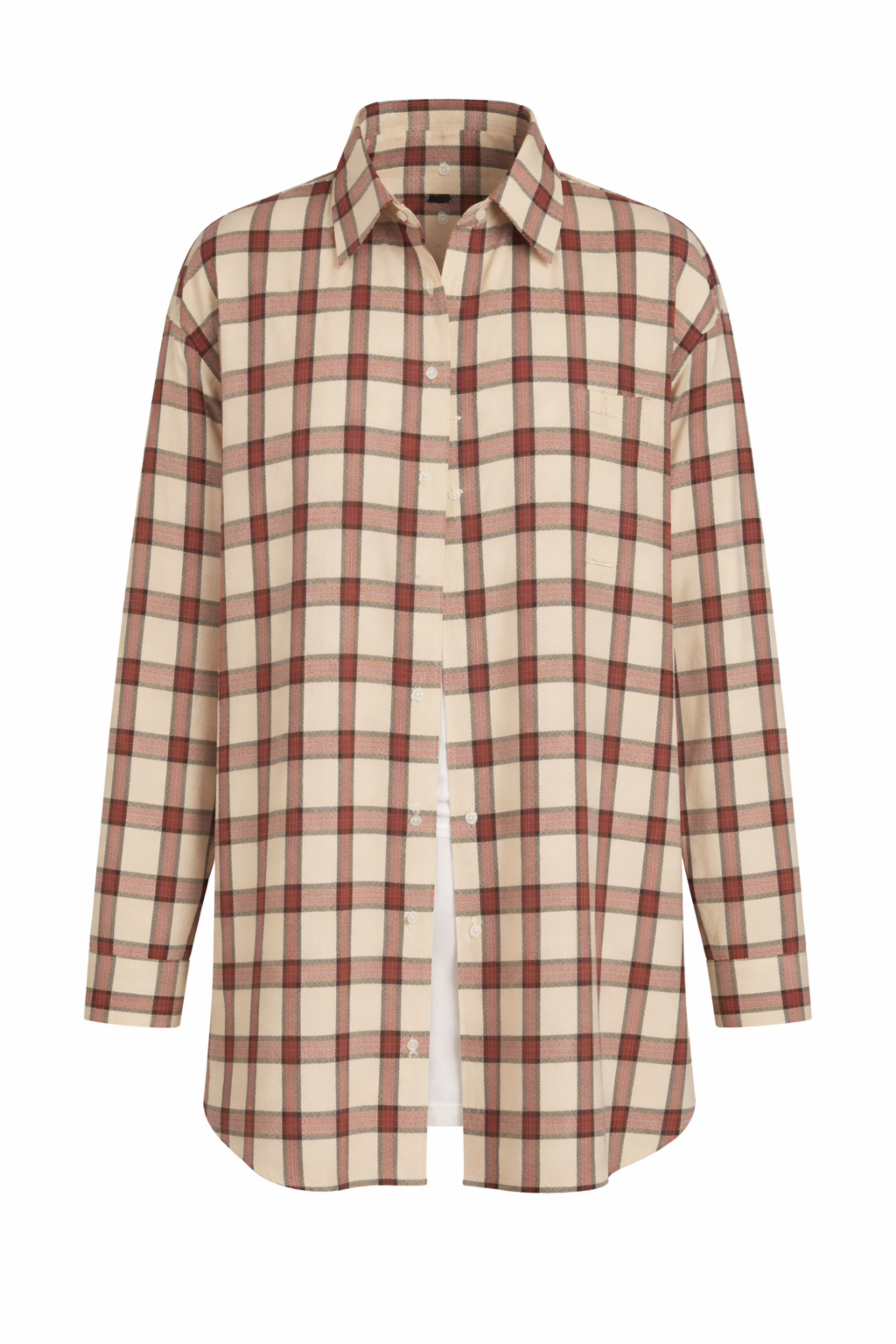 Oversized Check Shirt