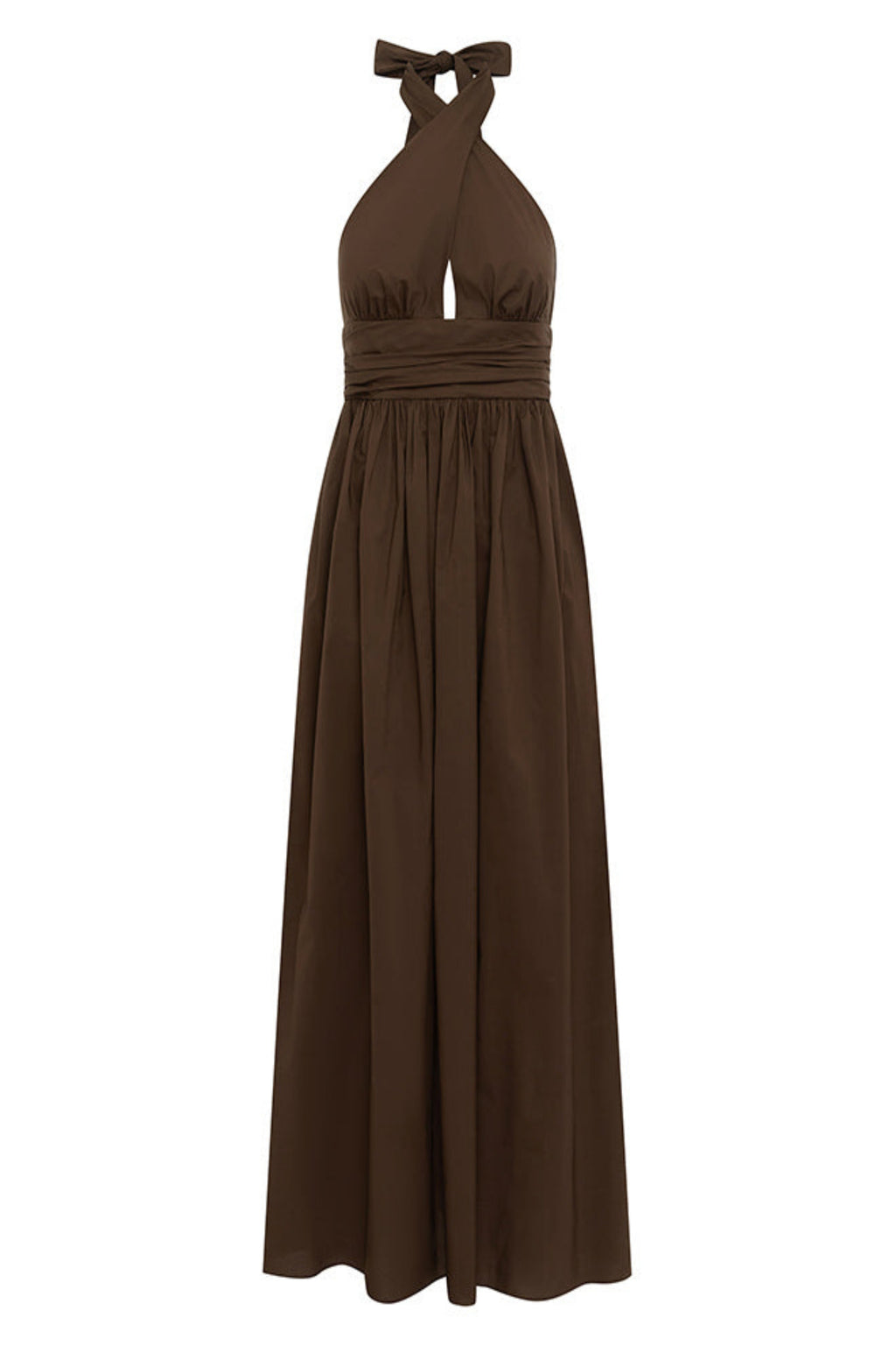 ae soft & sexy keyhole halter midi dress graduation-party