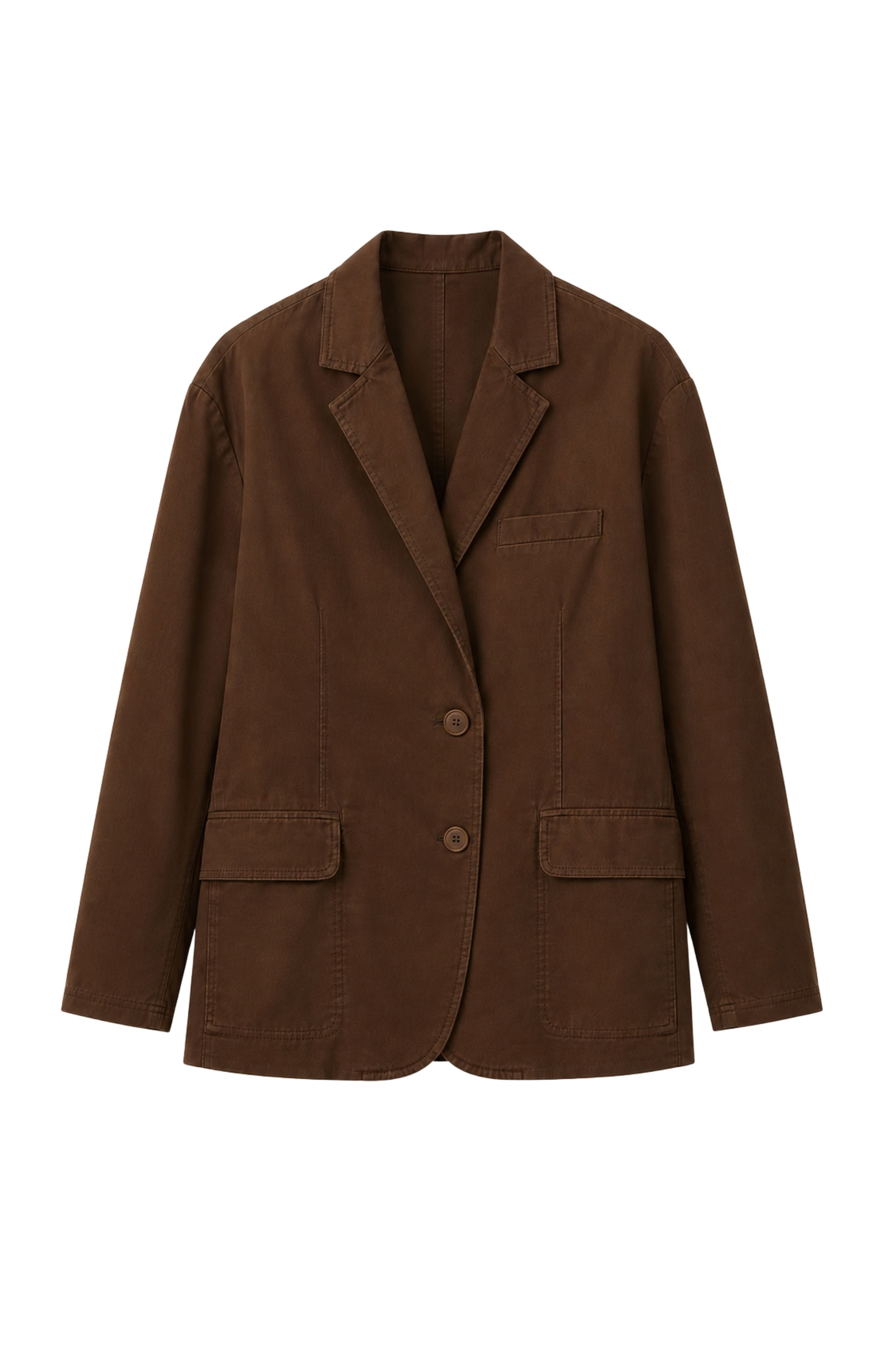 Garment Dyed Silk Cotton Liam Blazer